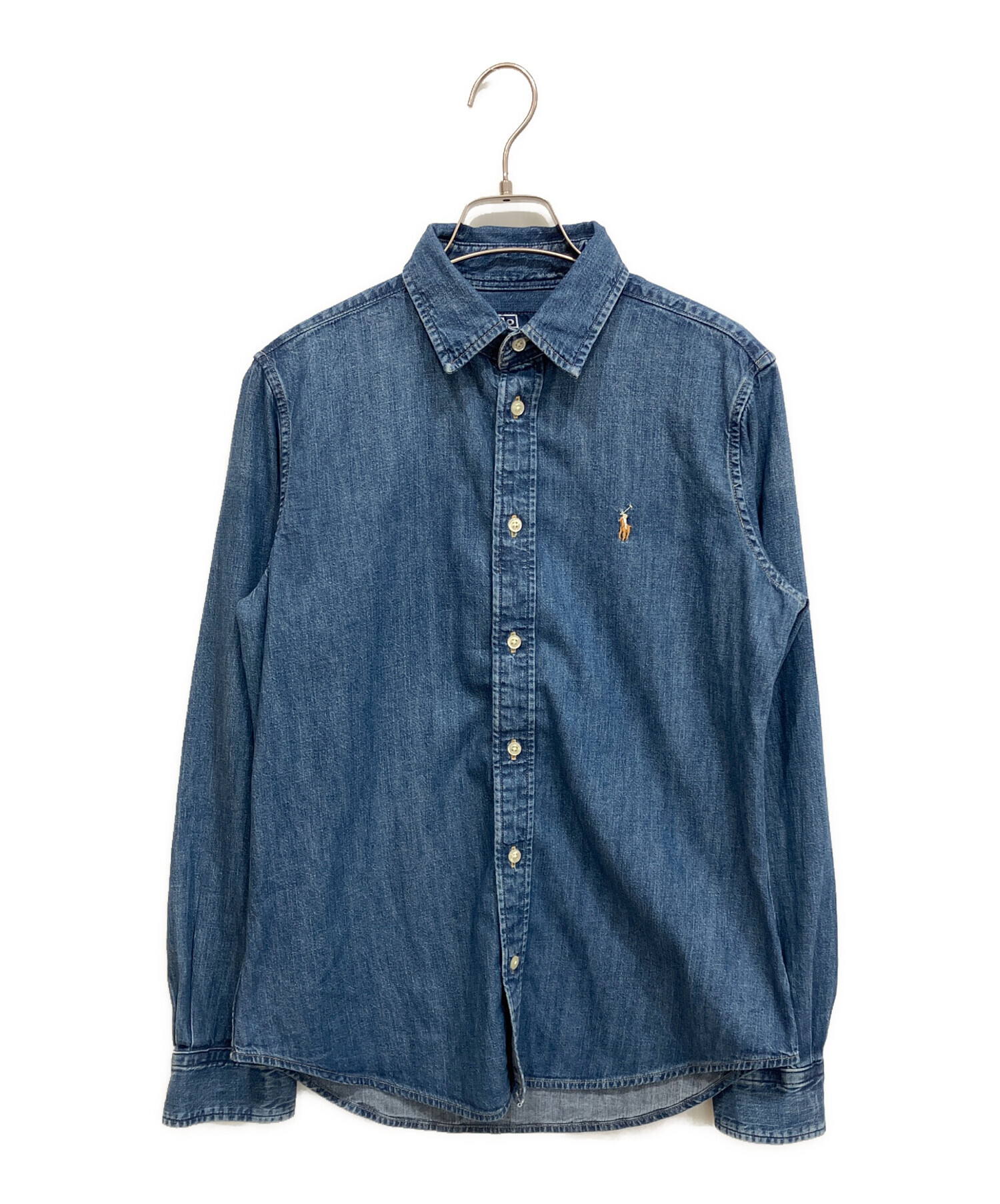 【未使用タグ付】POLO RALPH LAUREN デニム シャツ XS 中古・古着通販】POLO RALPH LAUREN (ポロ・ラルフローレン) デニム