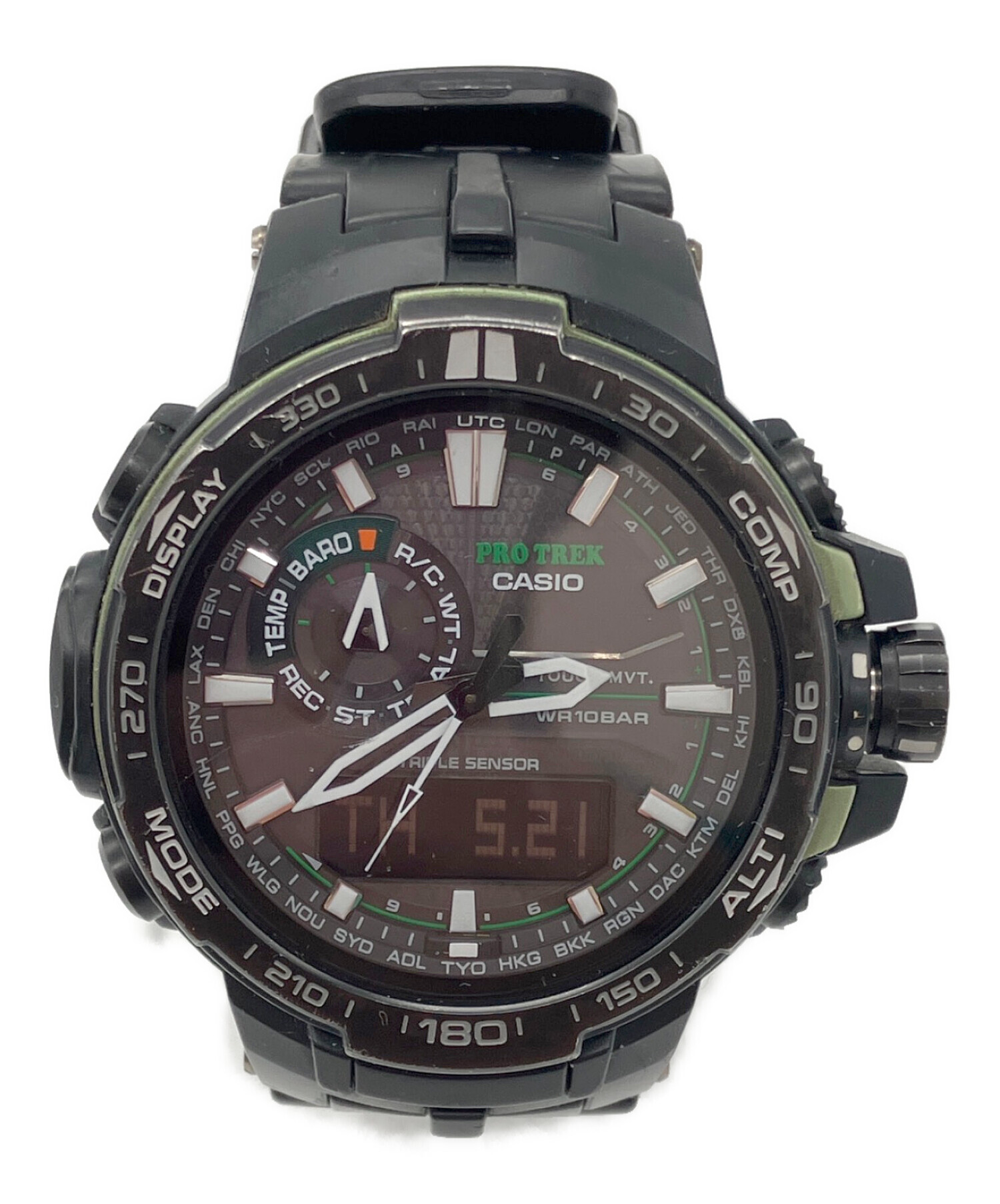 中古・古着通販】CASIO (カシオ) プロトレック デジタル 腕時計