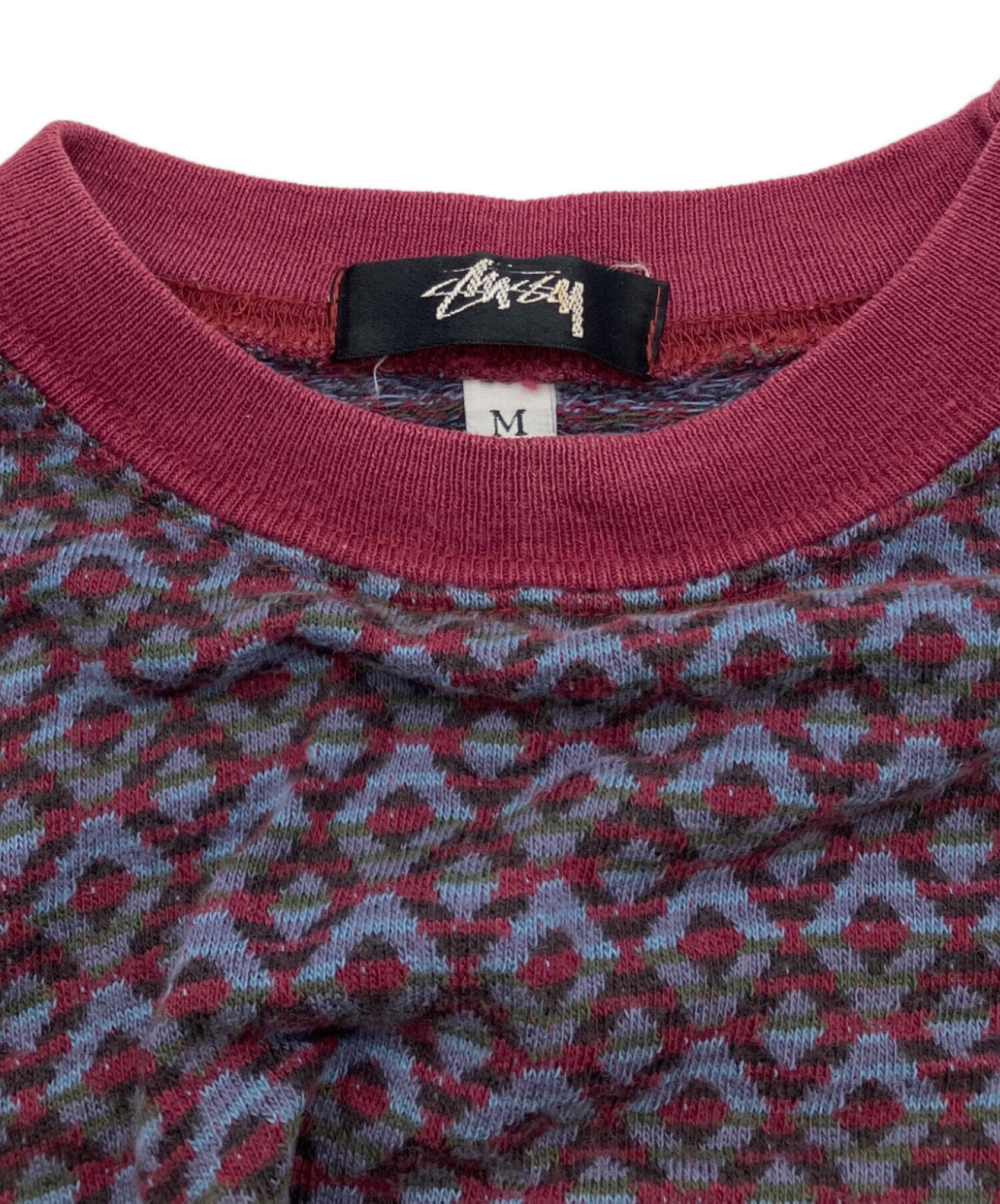 中古・古着通販】stussy (ステューシー) 80S ジャガードボーダー