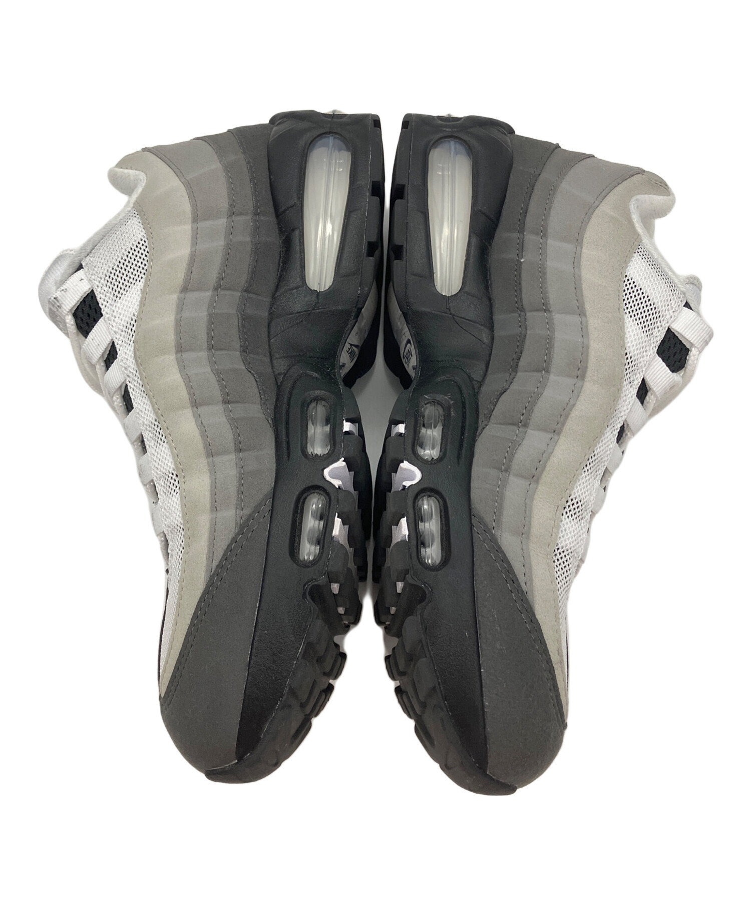 靴 Nike airmax95 granite 27cm 中古・古着通販】NIKE (ナイキ) AIR MAX 95 BIG BUBBLE GRANITE