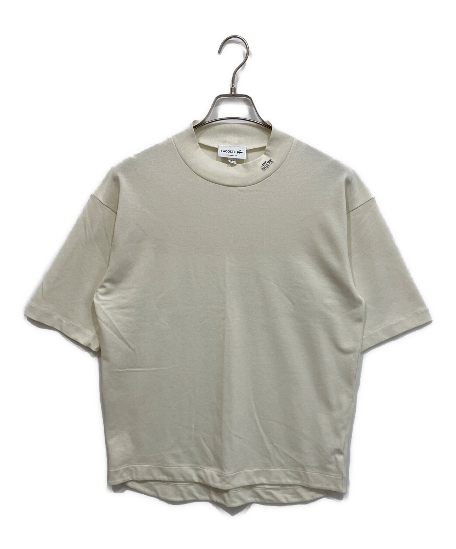 中古・古着通販】LACOSTE (ラコステ) 5分袖モックネックサマーニットT 