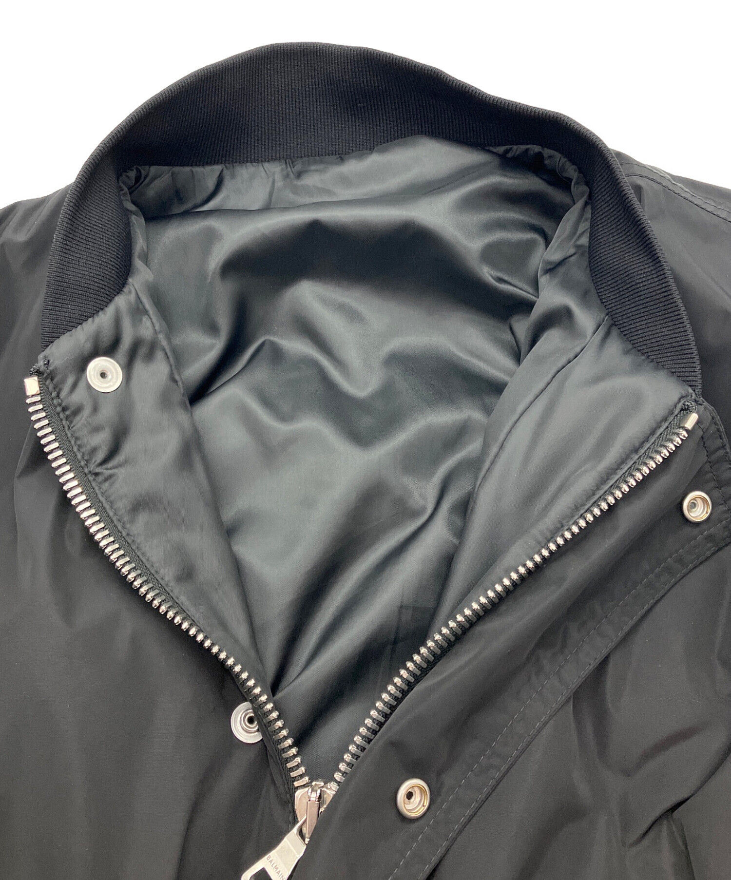 中古・古着通販】BALMAIN (バルマン) BH1 NYLON BOMBER JACKET