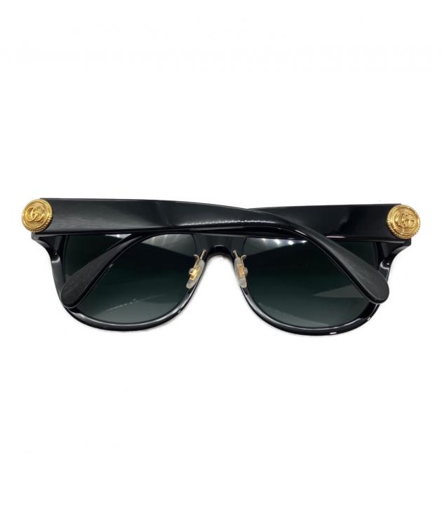 中古・古着通販】GUCCI (グッチ) サングラス ブラック サイズ:55□19