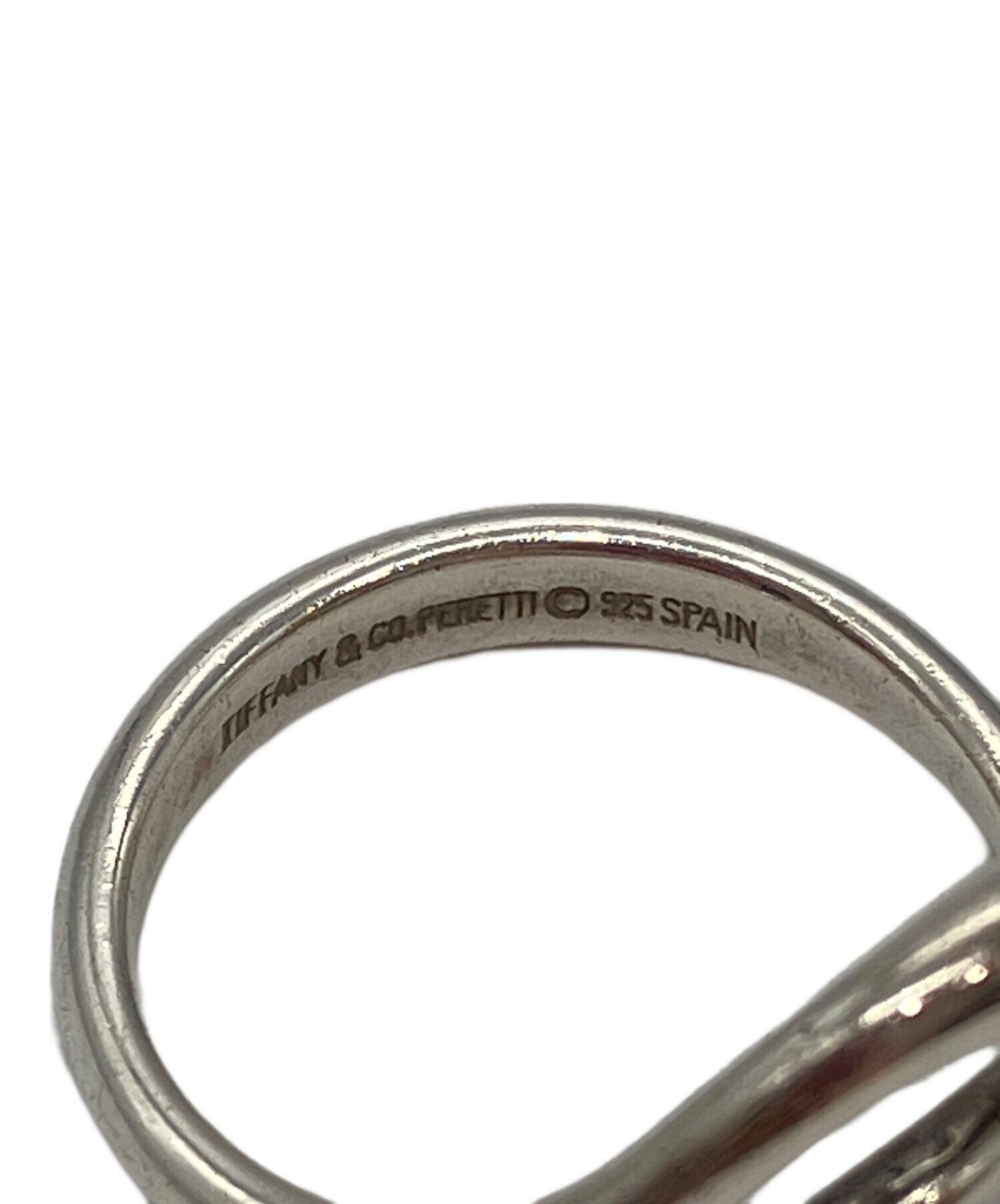 【TIFFANY&Co】鏡面仕上げ　ティアドロップ リング　12号　T&Co 中古・古着通販】TIFFANY & Co. (ティファニー) ティアドロップリング