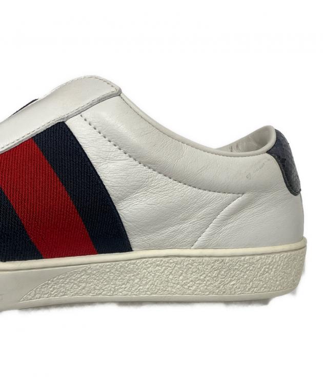 中古・古着通販】GUCCI (グッチ) シェリーライン スリッポン シューズ