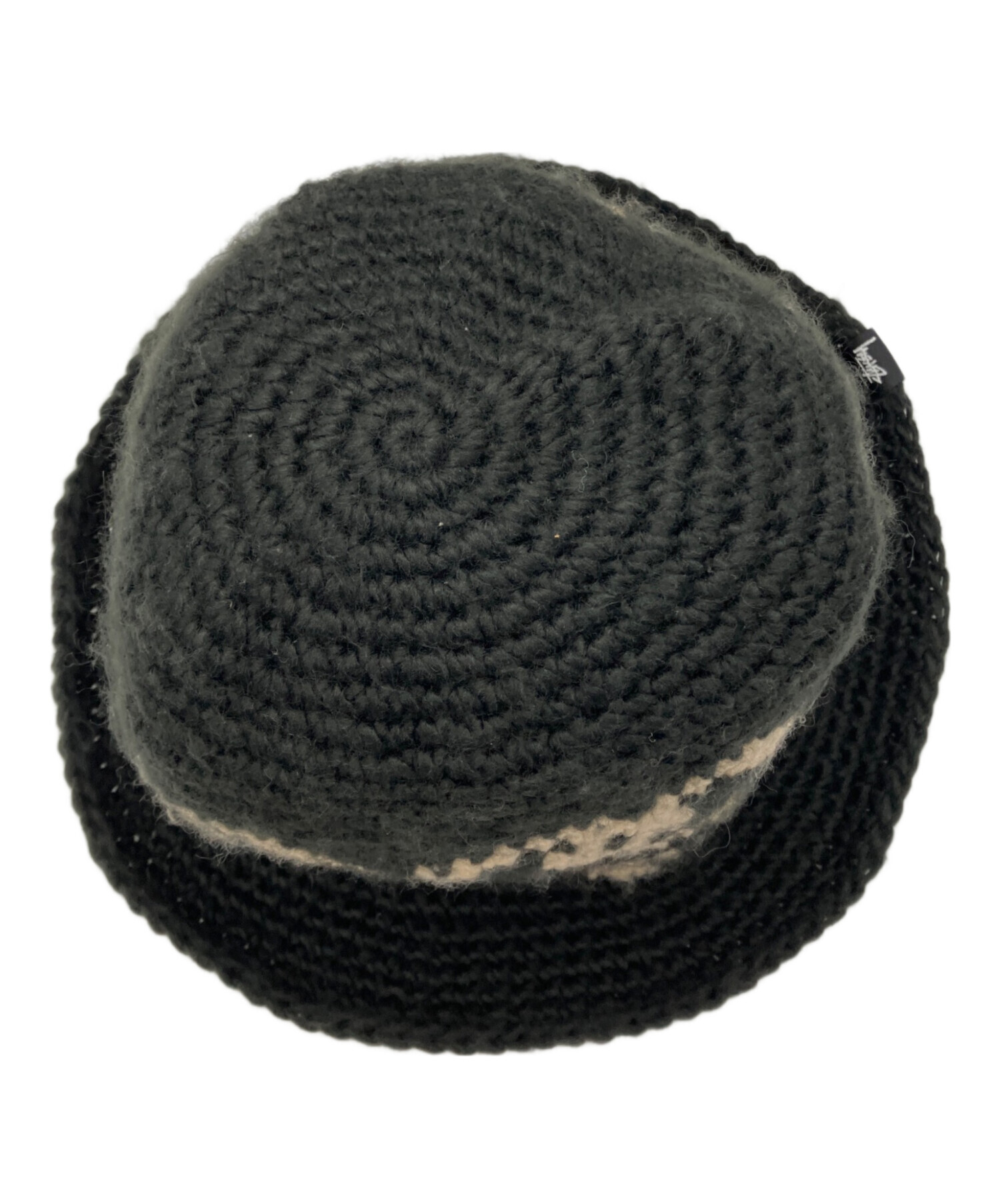 中古・古着通販】stussy (ステューシー) SS Knit Bucket Hat ブラック