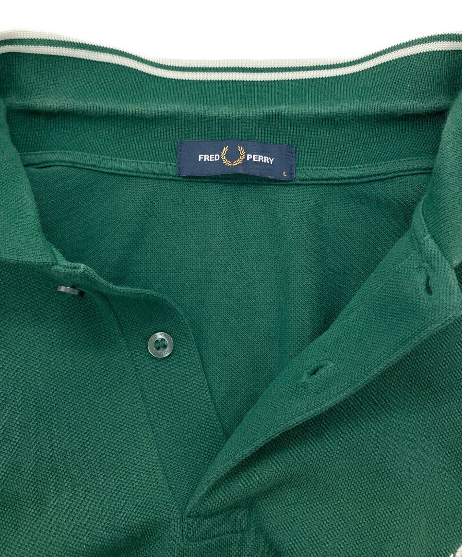 中古・古着通販】FRED PERRY (フレッドペリー) ポロシャツ グリーン