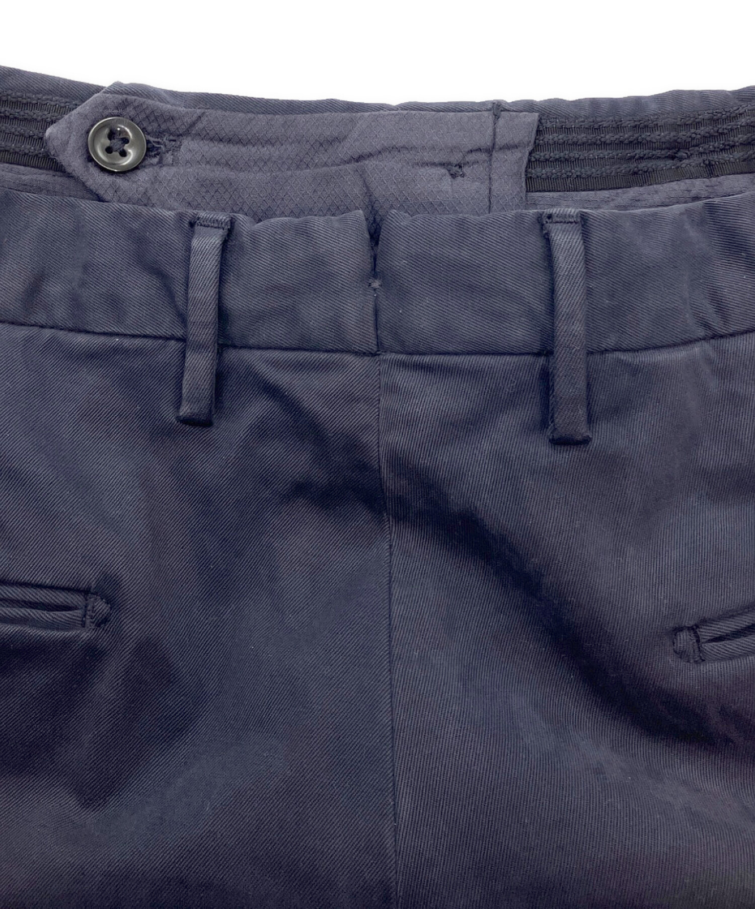 中古・古着通販】INCOTEX (インコテックス) SLIM FIT タックパンツ