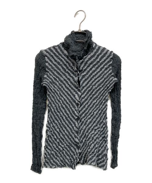 中古・古着通販】me ISSEY MIYAKE (ミーイッセイ ミヤケ) シワ加工長袖