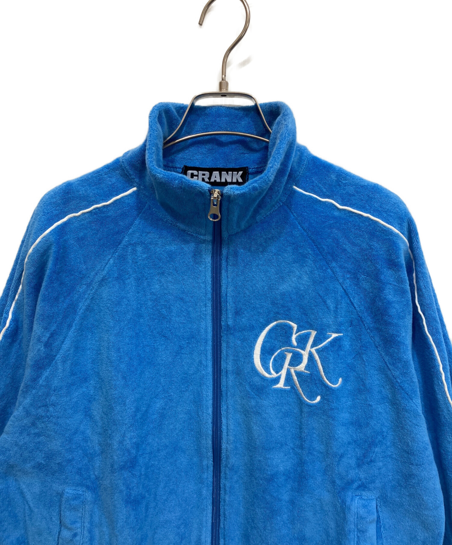 中古・古着通販】CRANK (クランク) LOGO TERRY ZIP UP トラック