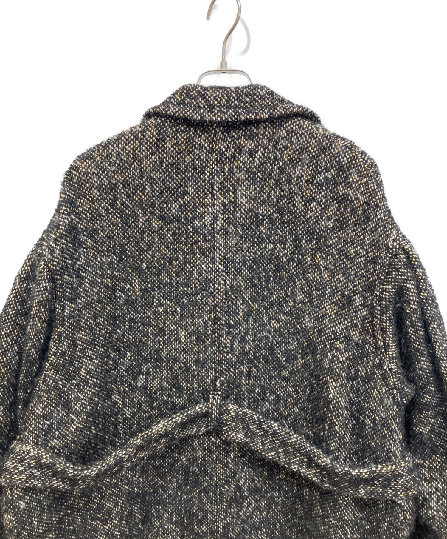 中古・古着通販】CLANE (クラネ) MIX LOOP TWEED BOX COAT ミックス