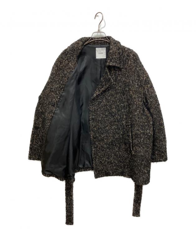 中古・古着通販】CLANE (クラネ) MIX LOOP TWEED BOX COAT ミックス