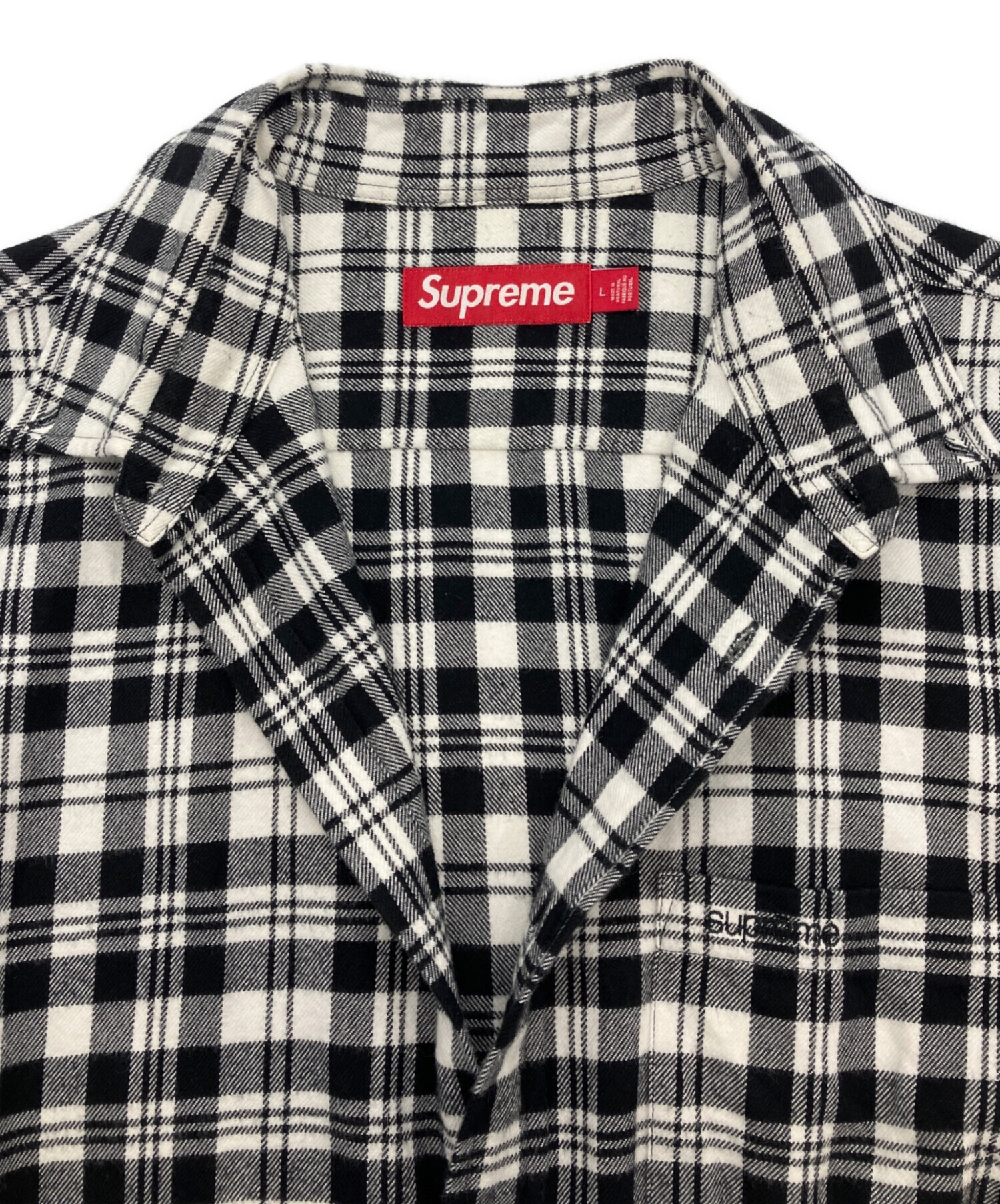 中古・古着通販】SUPREME (シュプリーム) 25AW Plaid Flannel Shirt