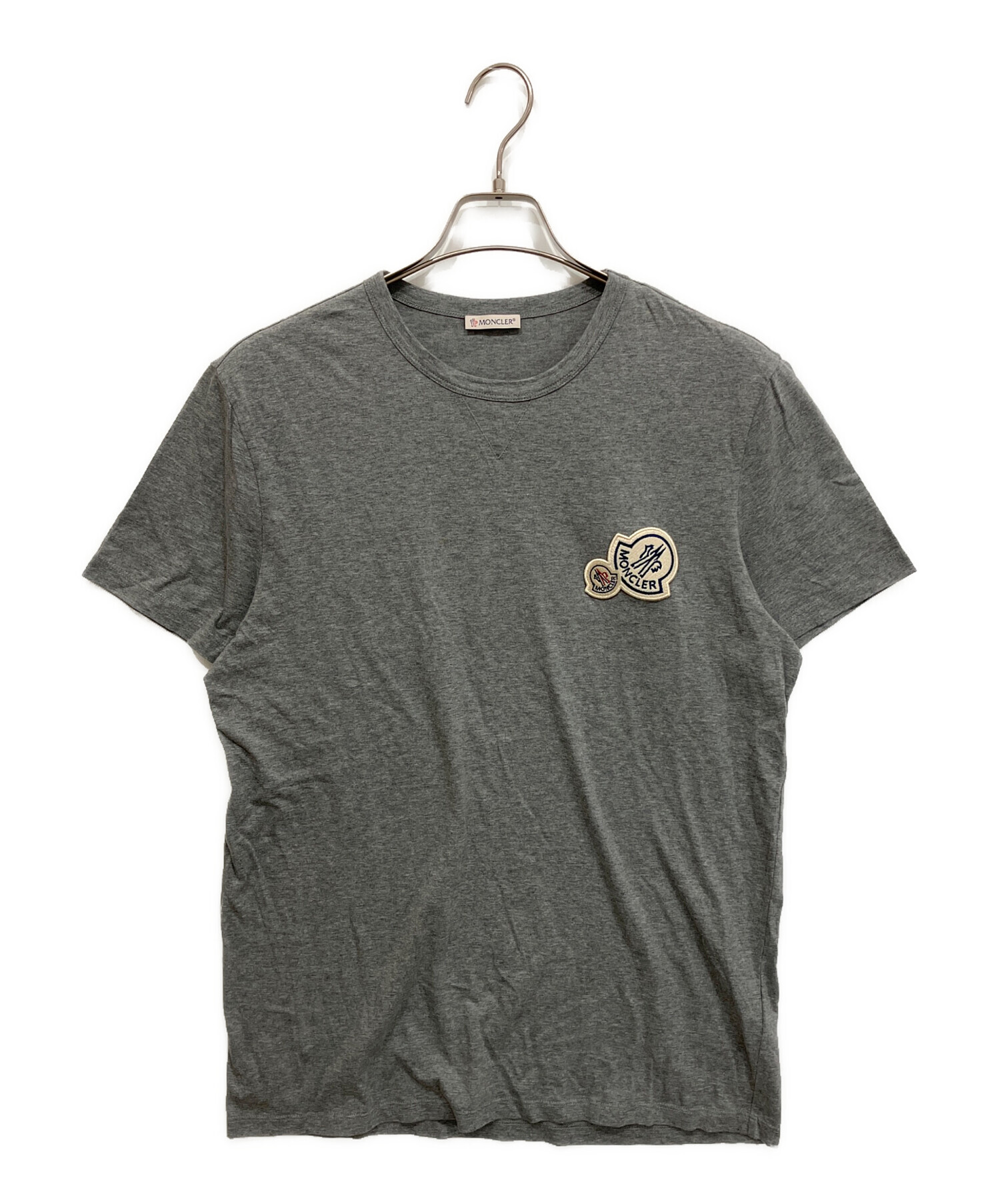 中古・古着通販】MONCLER (モンクレール) MAGLIA T-SHIRT グレー