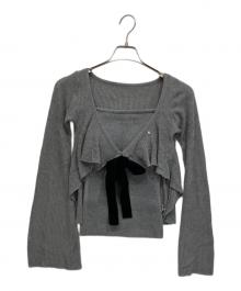 中古・古着通販】AND MARY (アンドマリー) Emma knit flare cardigan