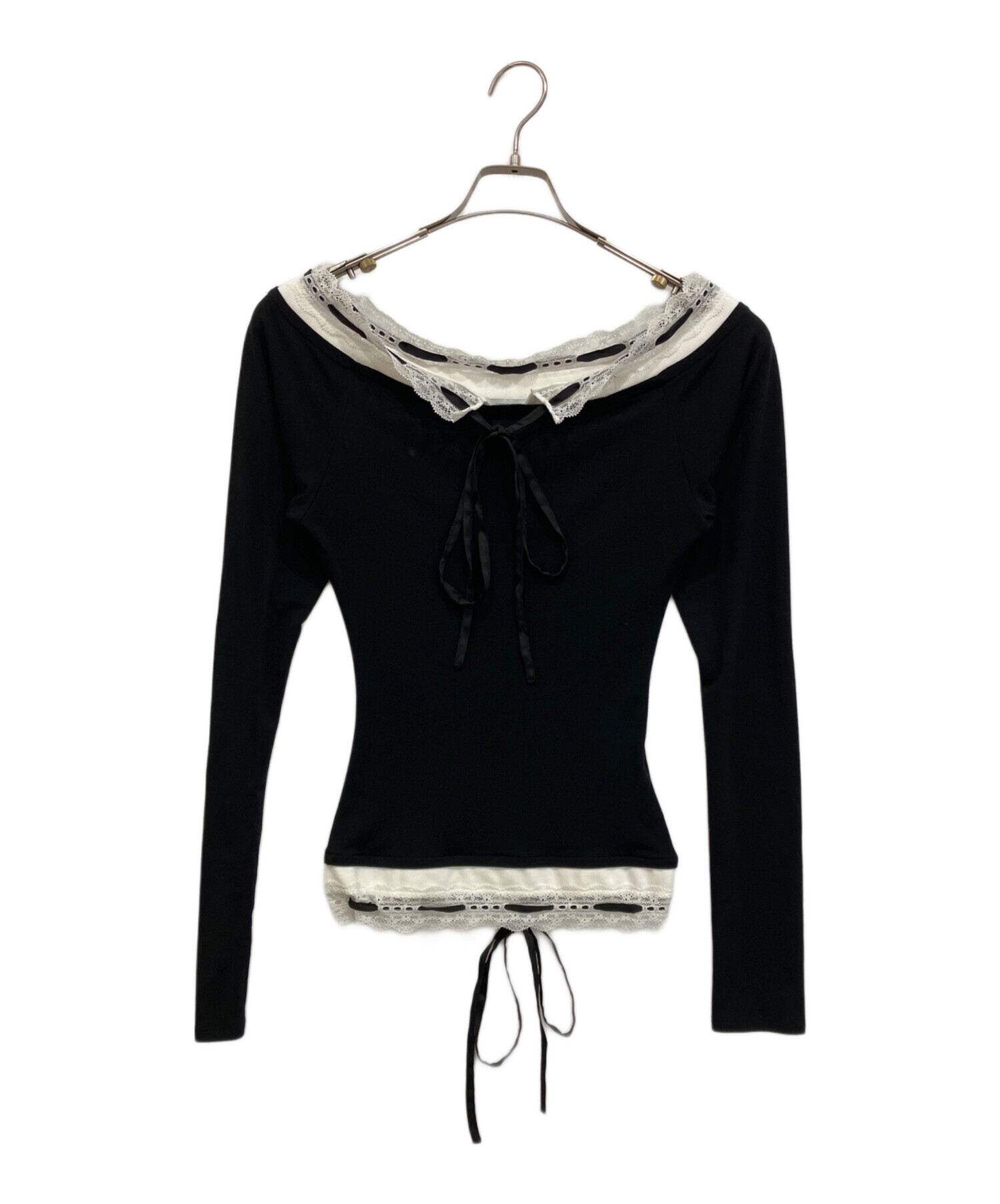 中古・古着通販】THEREDTHREAD (ザレッドスレッド) S lace trim off