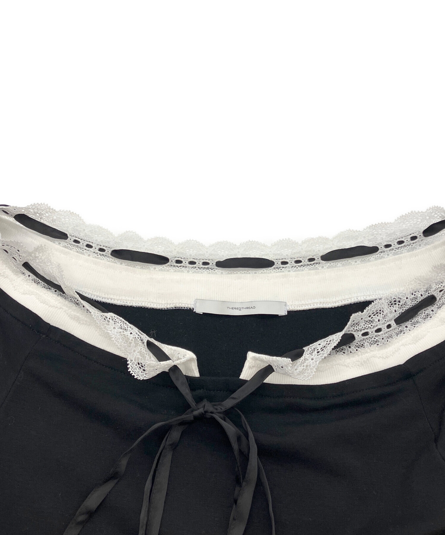 中古・古着通販】THEREDTHREAD (ザレッドスレッド) S lace trim off