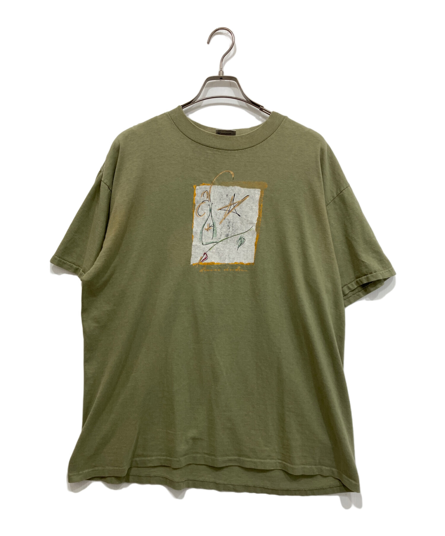 NOWHERE ONEITA ノーウェア　オニータ　1990s Tシャツ 中古・古着通販】ONEITA (オニータ) 80-90SプリントTシャツ オリーブ