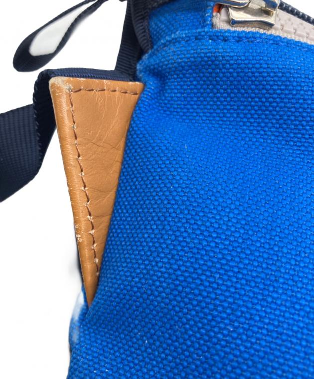 中古・古着通販】LOEWE (ロエベ) キャンバス メッセンジャーバッグ