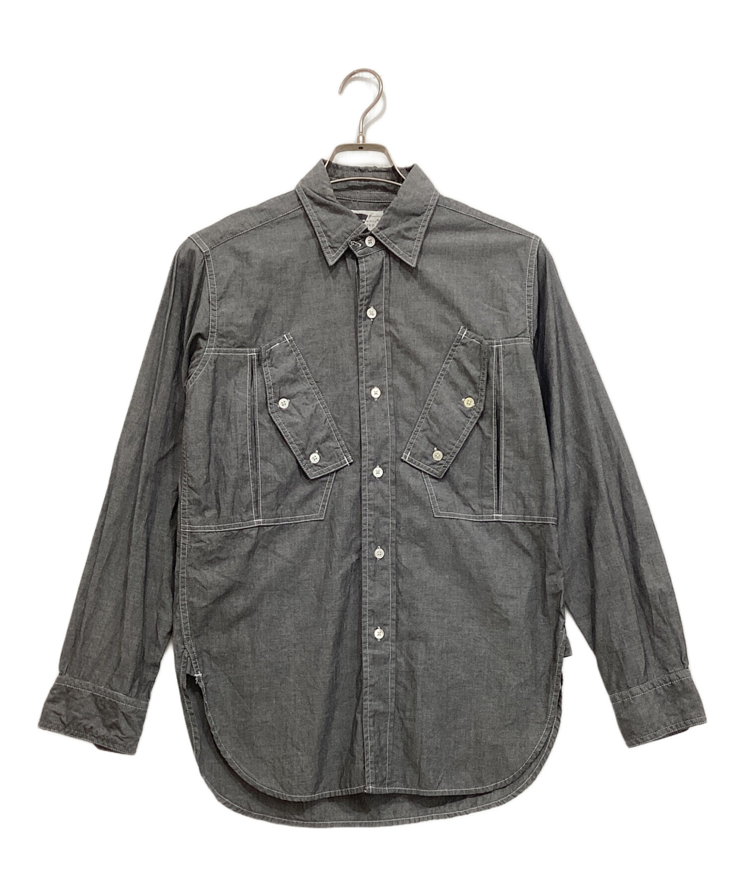 【美品】ENGINEERED GARMENTS USA製 シャンブレー シャツ 中古・古着通販】Engineered Garments (エンジニアド ガーメンツ
