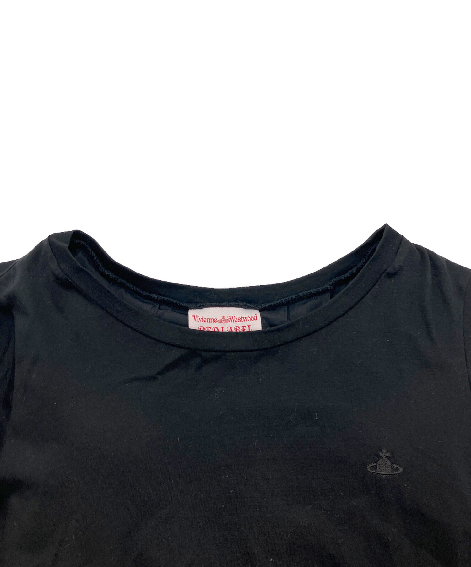 Vivienne Westwood RED LABEL オーブ刺繍　変形　黒 中古・古着通販】Vivienne Westwood RED LABEL (ヴィヴィアンウエスト