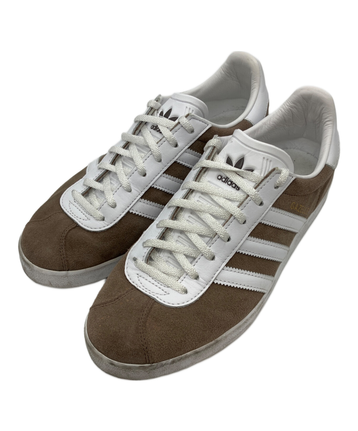 中古・古着通販】adidas (アディダス) Gazelle 85 ベージュ×ホワイト