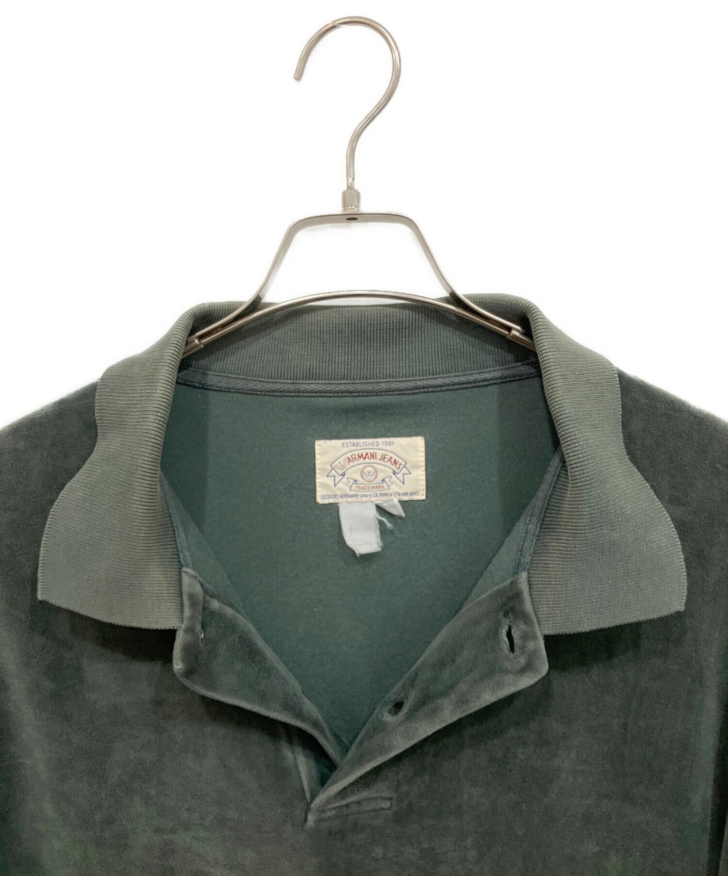 中古・古着通販】ARMANI JEANS (アルマーニジーンズ) 90Sベロア