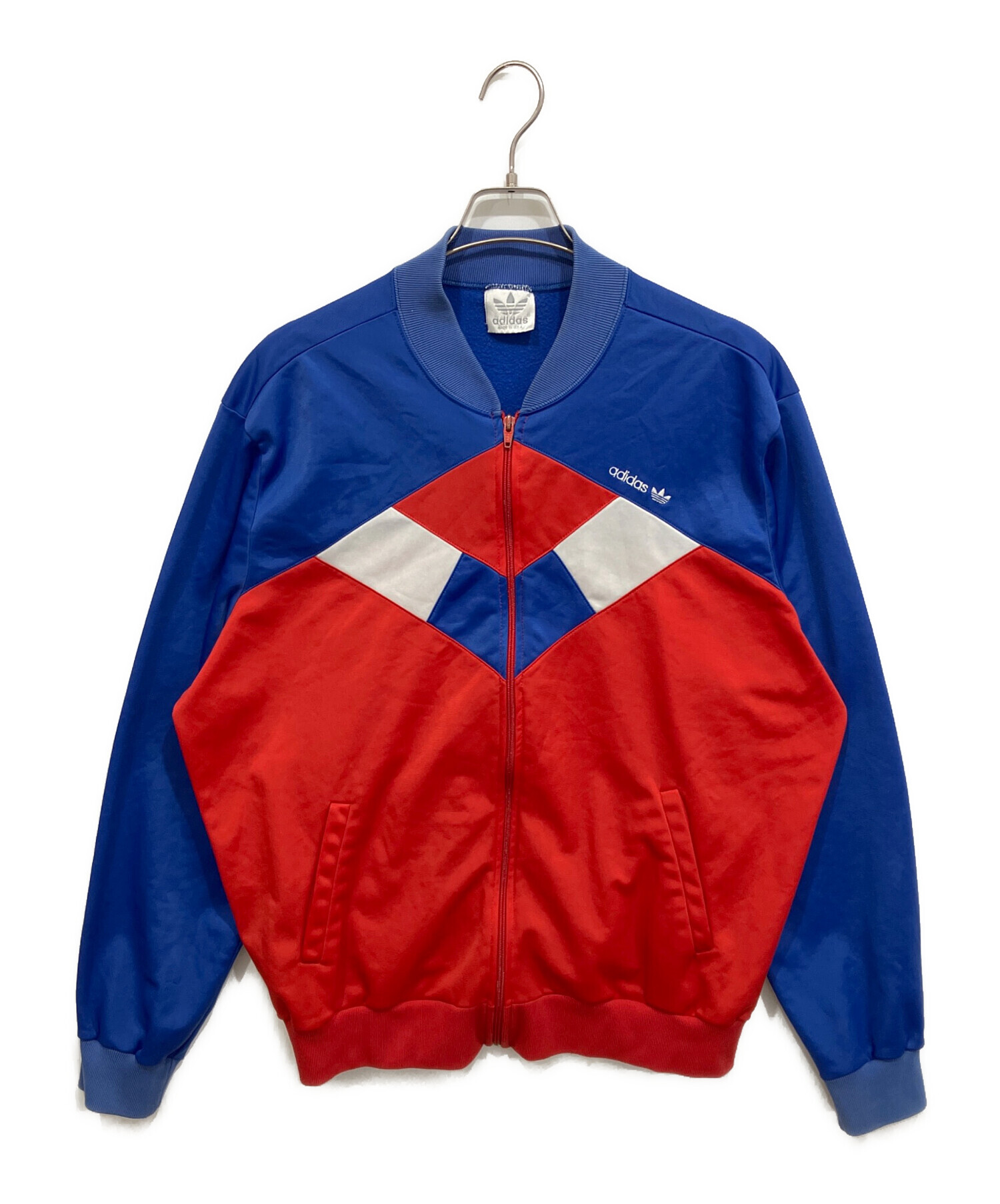 中古・古着通販】adidas (アディダス) 80Sトラックジャケット レッド