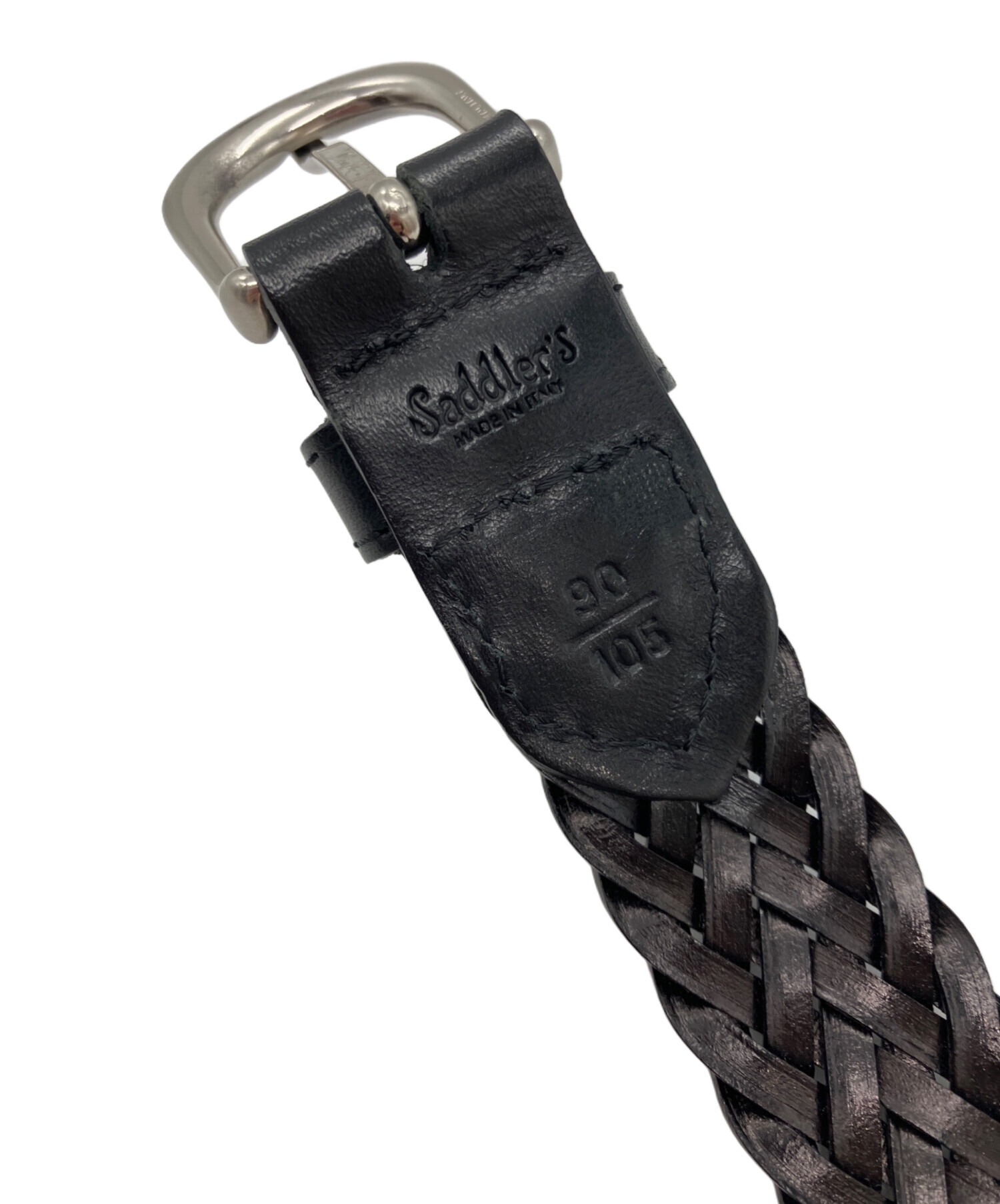 中古・古着通販】Saddler's (サドラーズ) レザーメッシュベルト