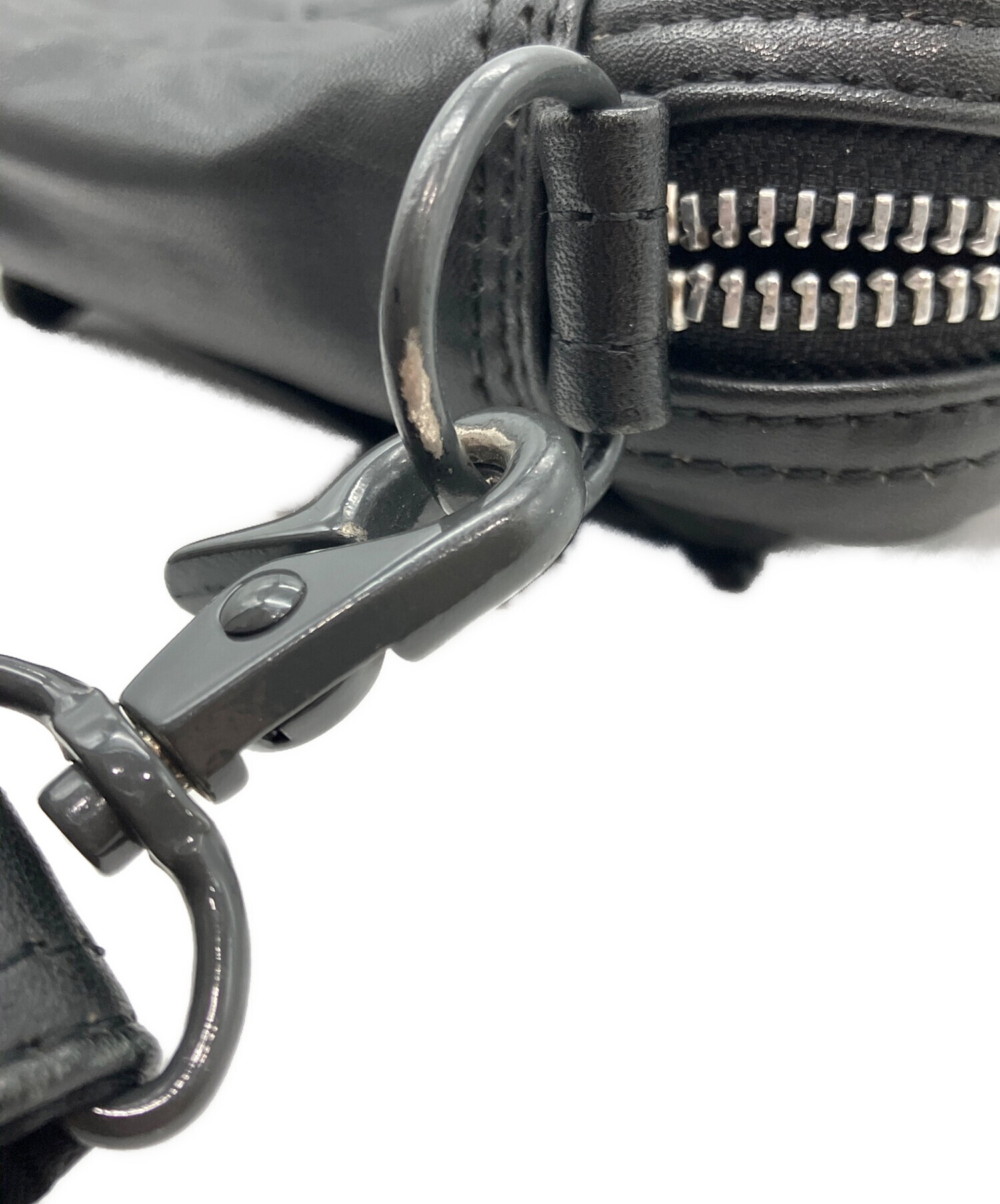 中古・古着通販】PORTER (ポーター) TANKER LEATHER SHOULDER BAG