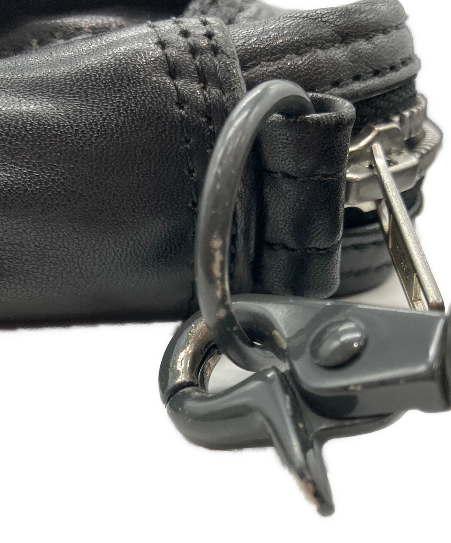 中古・古着通販】PORTER (ポーター) TANKER LEATHER SHOULDER BAG