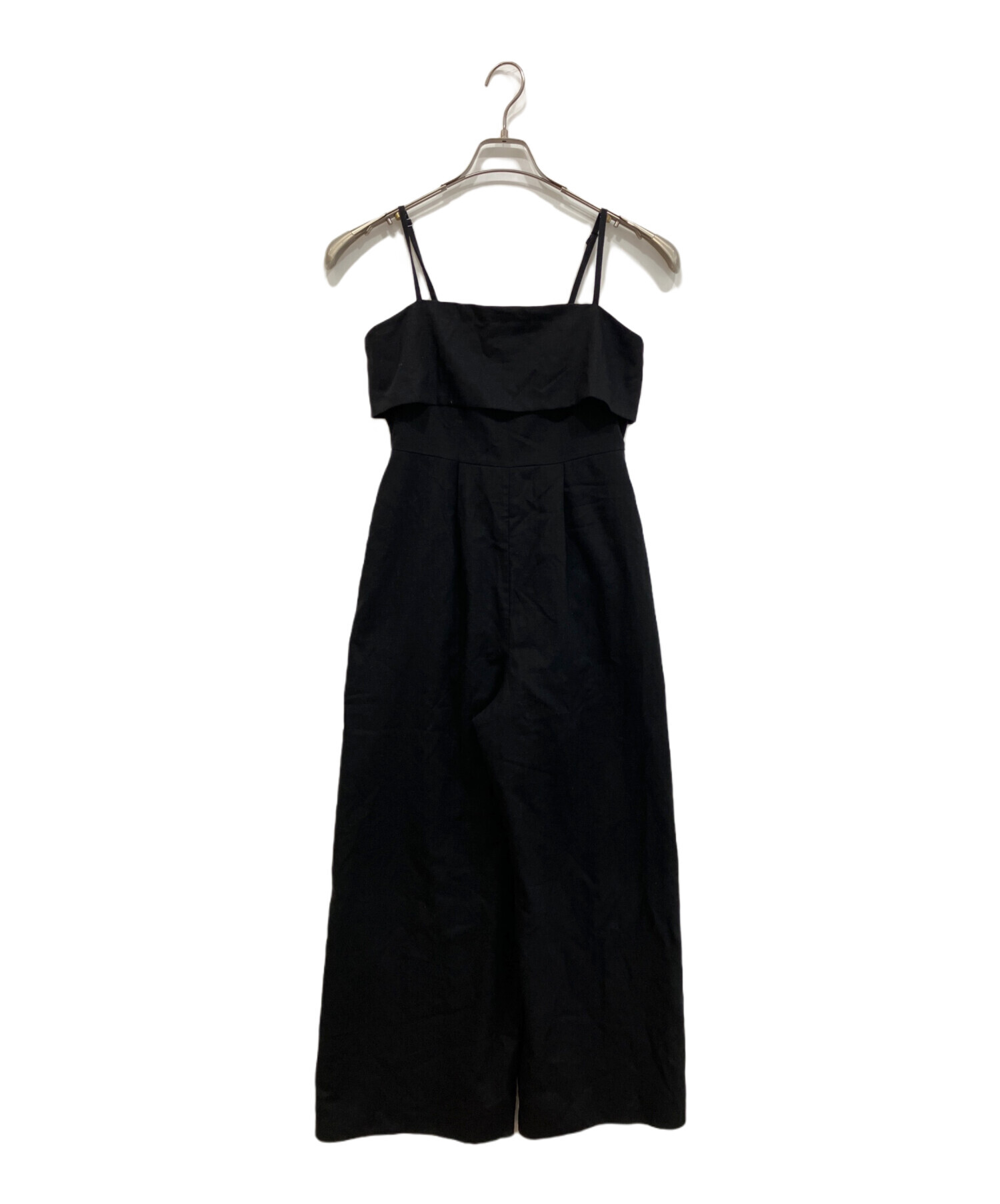 中古・古着通販】Her lip to (ハーリップトゥ) Ribbon Romper ブラック