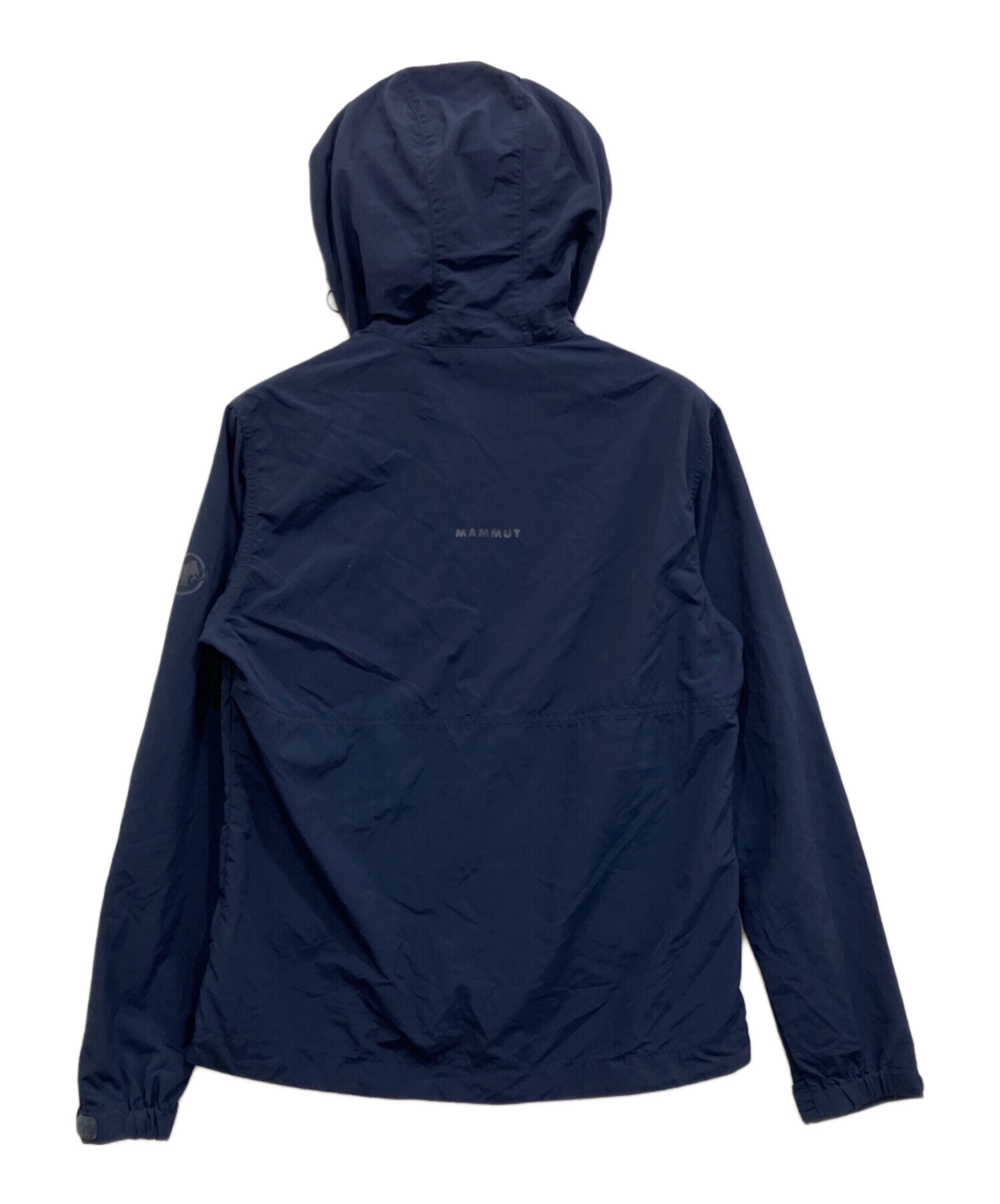 【美品】MAMMUT マムートネイビー パッカブル　ナイロンジャケット 中古・古着通販】MAMMUT (マムート) Hiking WB Hooded Jacket ネイビー