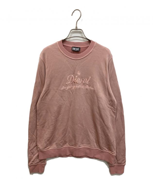 DIESEL ピンク スウェット XL DIESEL ディーゼル スウェット