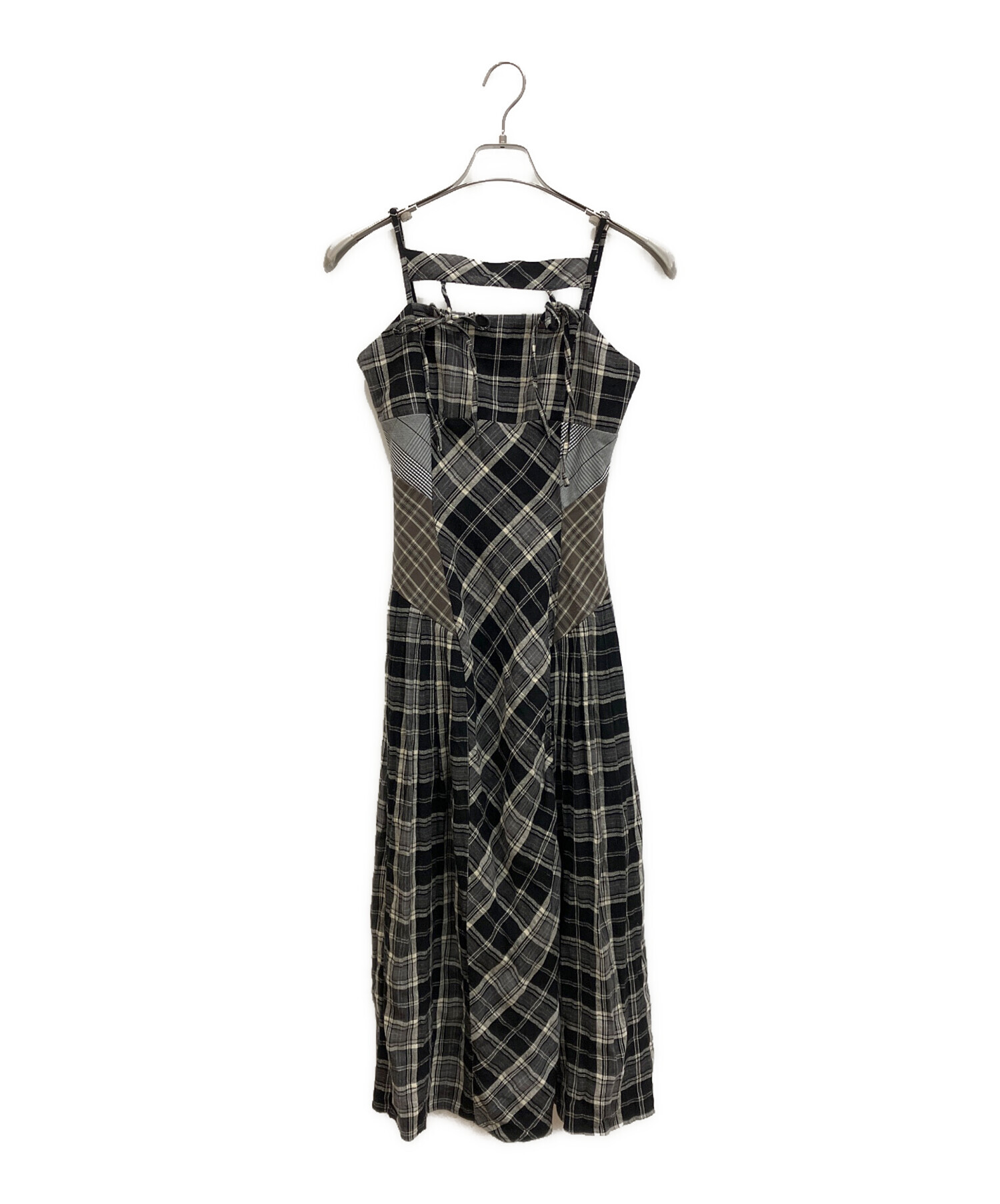 ANDMARY Nadia check long dress AND MARY 【正規品，定番人気