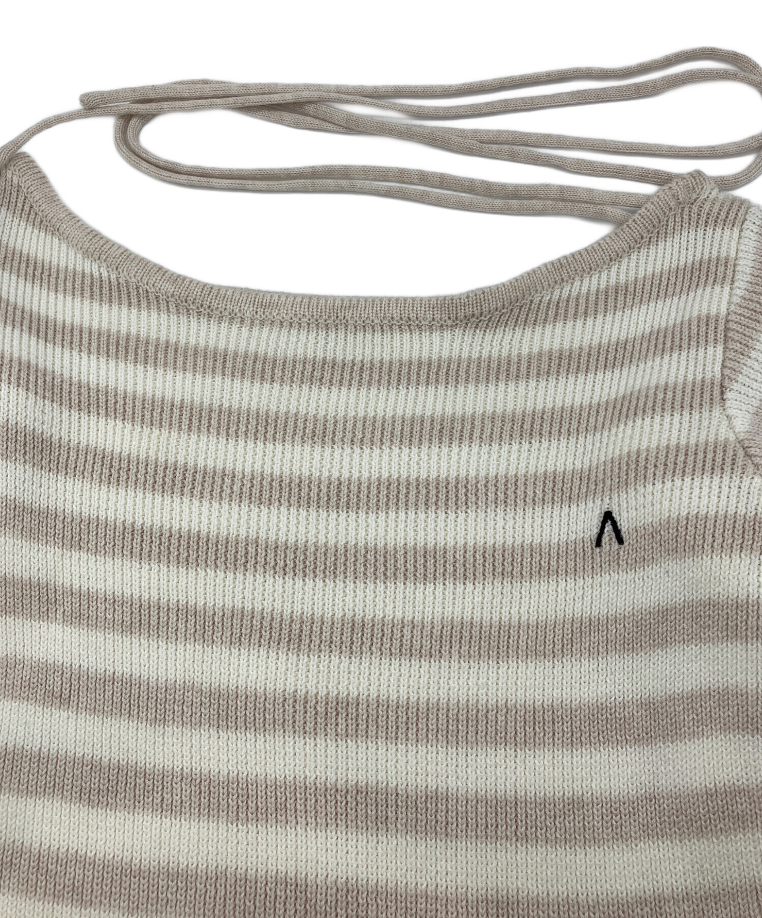 ワンピース Andmary Rachel knit frill mini dress ANDMARY】Rachel