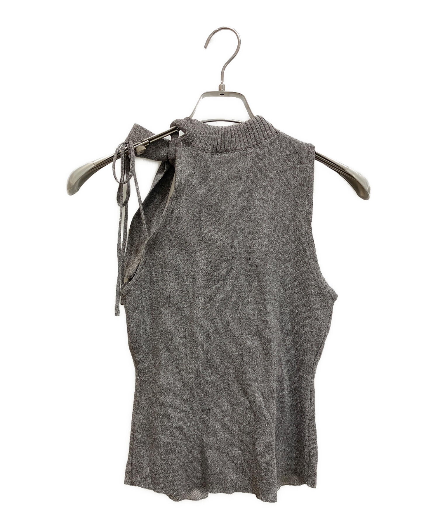 中古・古着通販】andmary (アンドマリー) Mary logo ribbon tank 