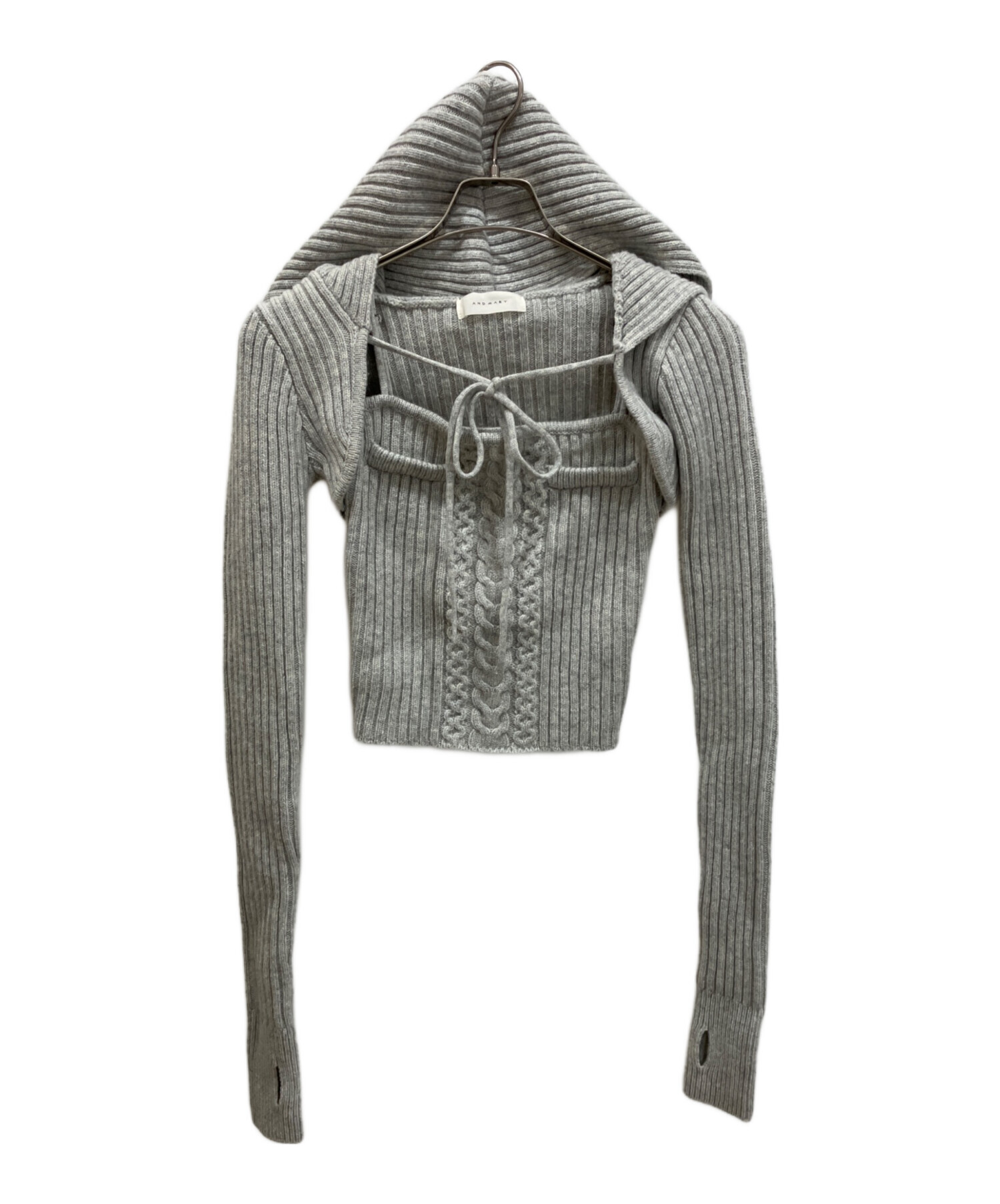 中古・古着通販】andmary (アンドマリー) Hazel knit set セットアップ