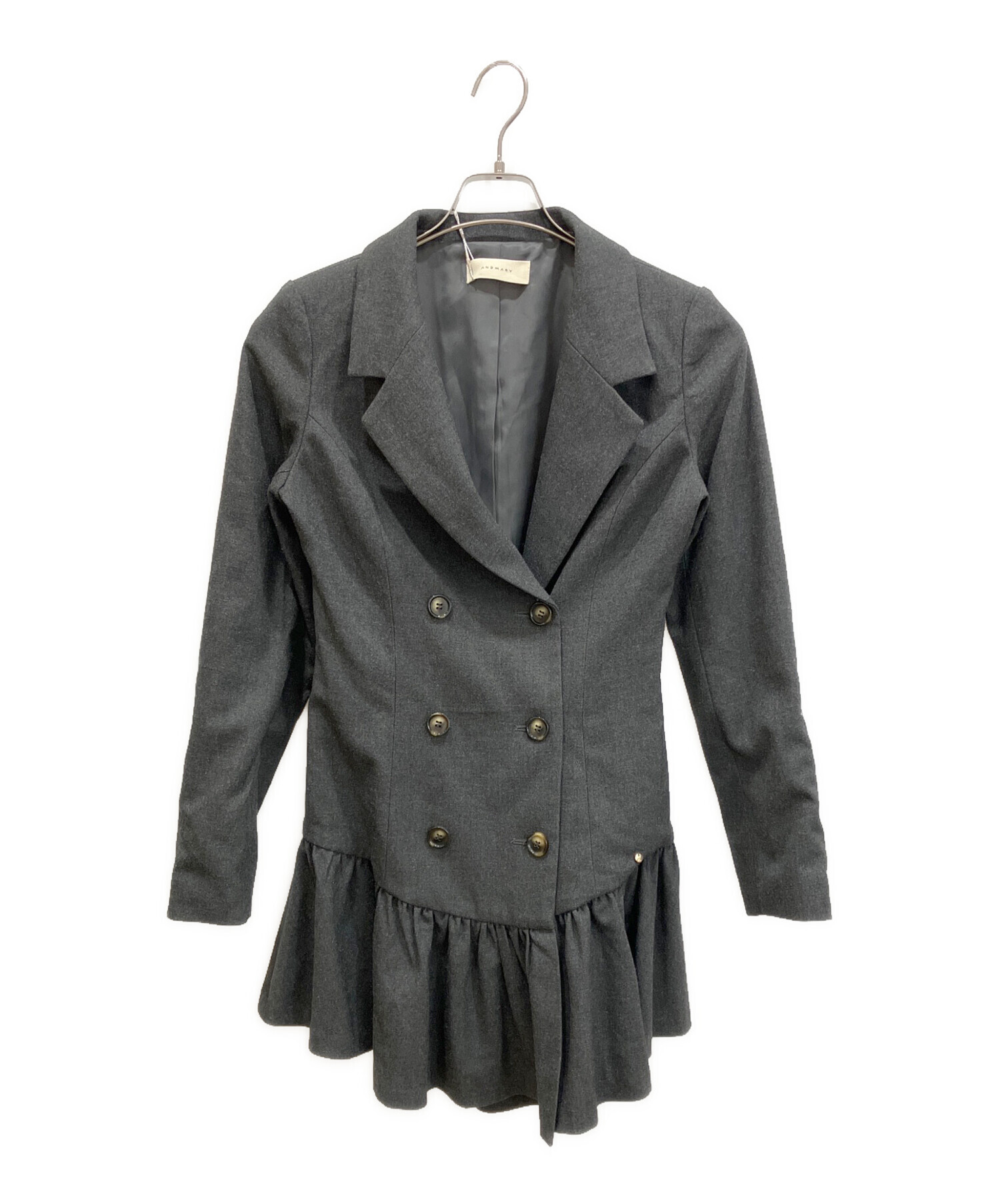 中古・古着通販】andmary (アンドマリー) Donna gather mini dress
