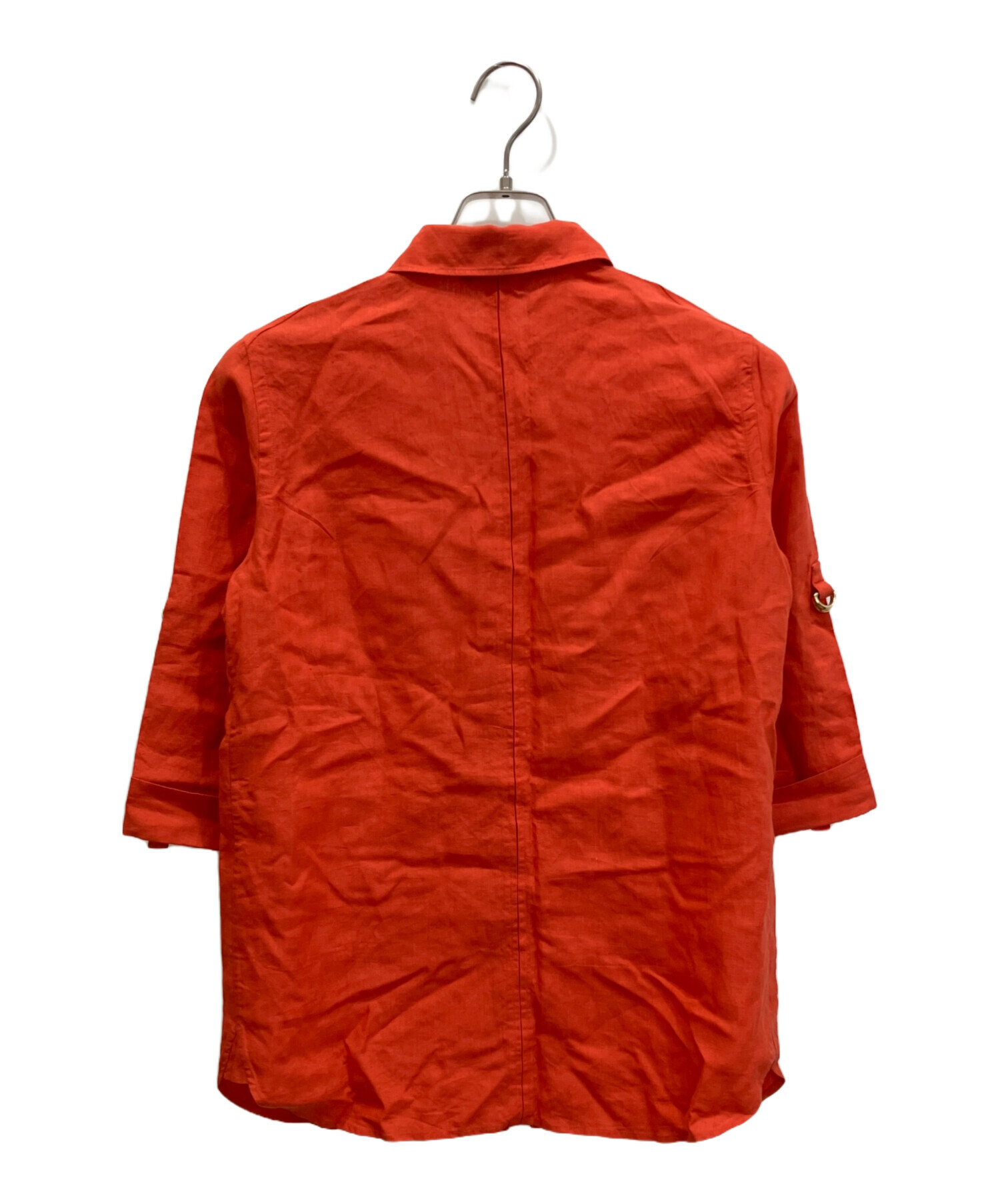 中古・古着通販】LORO PIANA (ロロピアーナ) リネンシャツ レッド