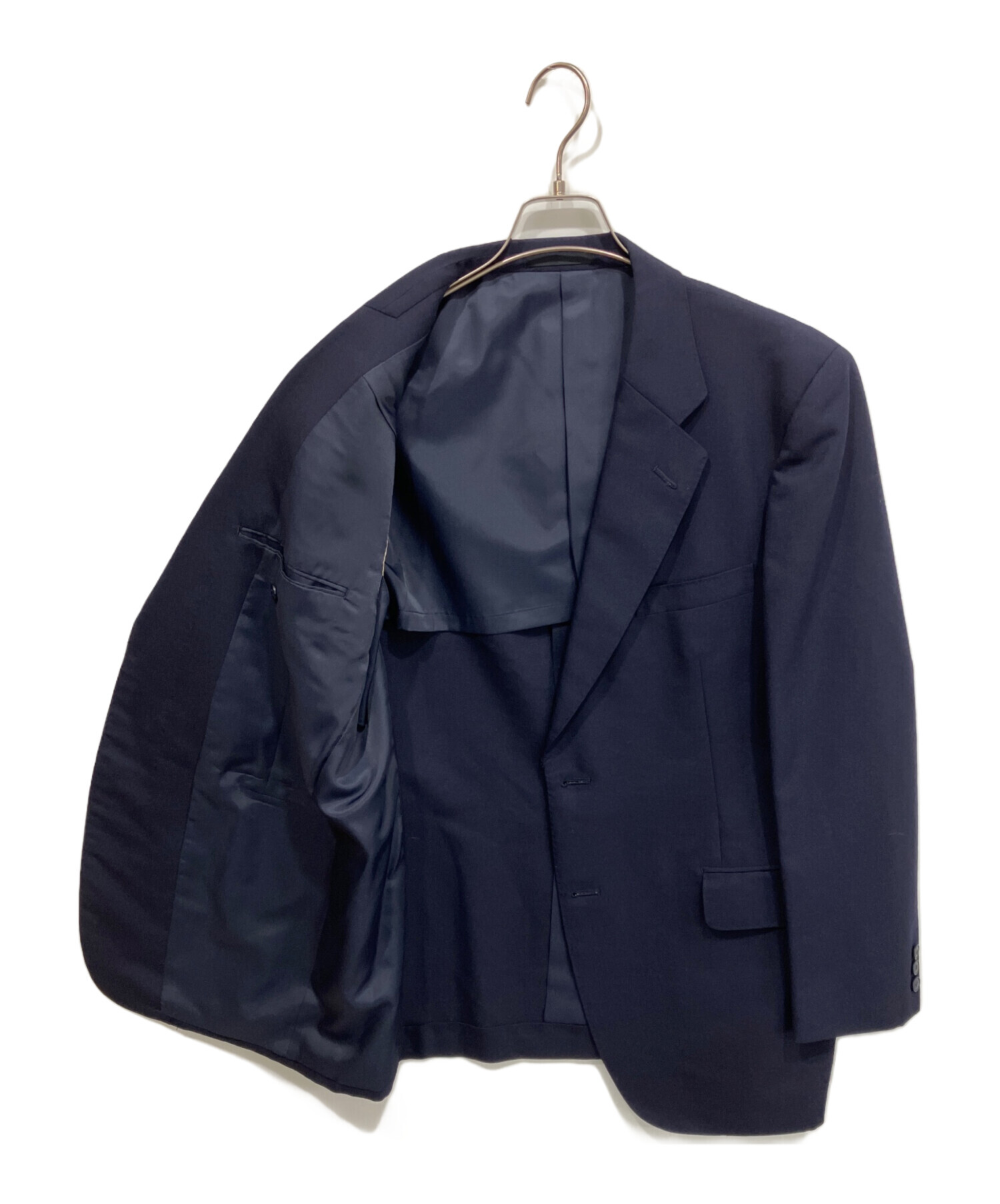 Burberry バーバリー　ネイビー ビジネススーツ 3ピース 中古・古着通販】Burberry's (バーバリーズ) ウール 3ピース