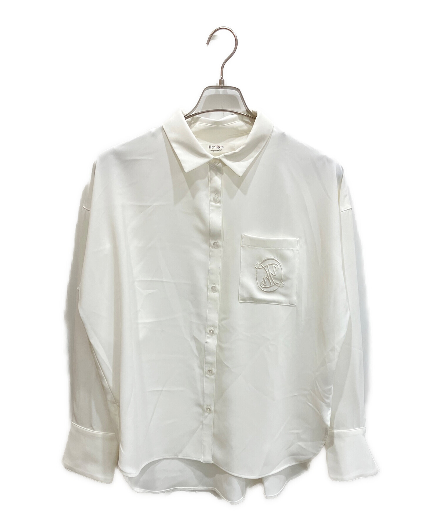 Herlipto Comfort Oversized Shirt Her lip to ブラウス シャツ