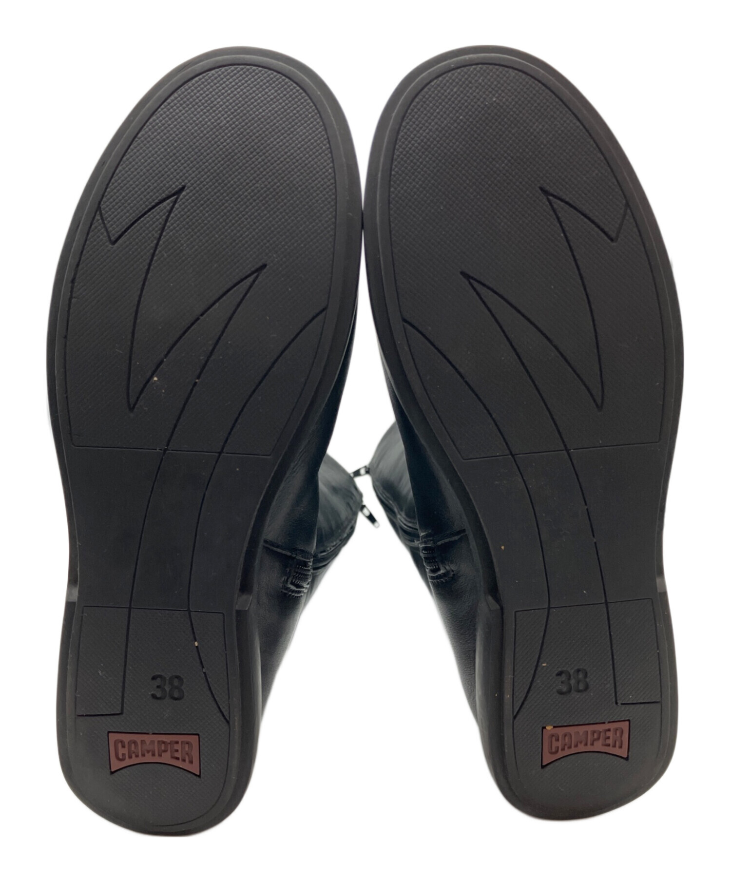 中古・古着通販】CAMPER (カンペール) ロングブーツ ブラック サイズ
