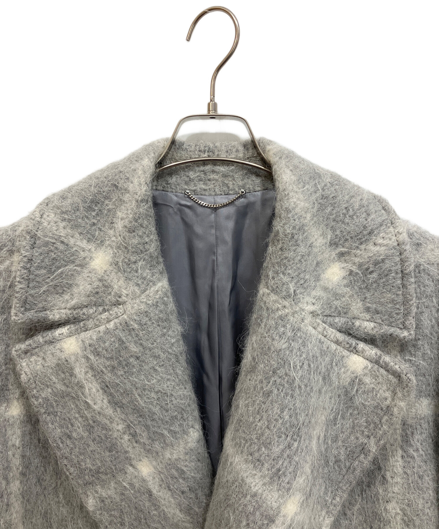 中古・古着通販】23区 (ニジュウサンク) MANTECOシャギーチェック