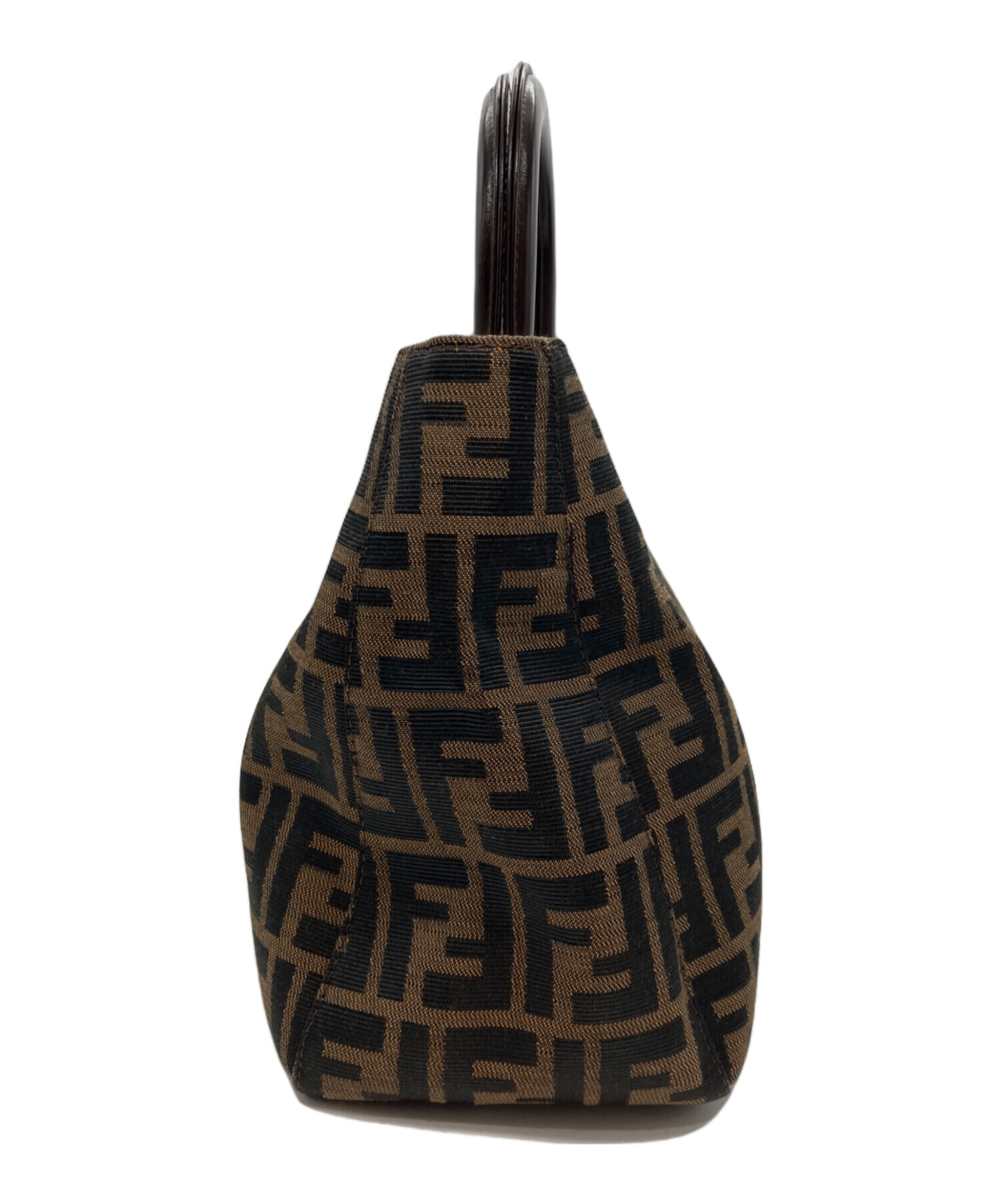 中古・古着通販】FENDI (フェンディ) ハンドバッグ ブラウン｜ブランド