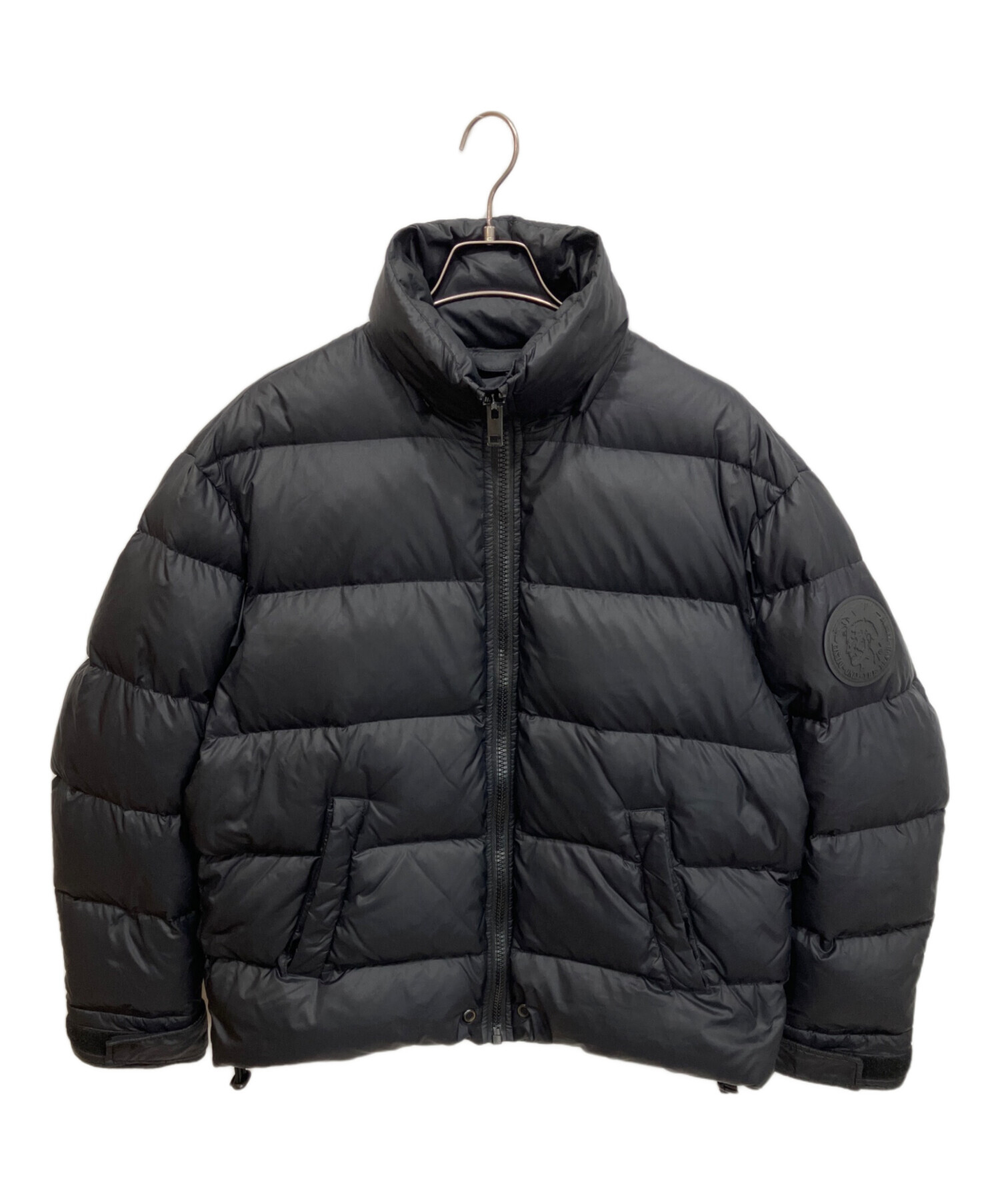 中古・古着通販】DIESEL (ディーゼル) ダウンジャケット ブラック 