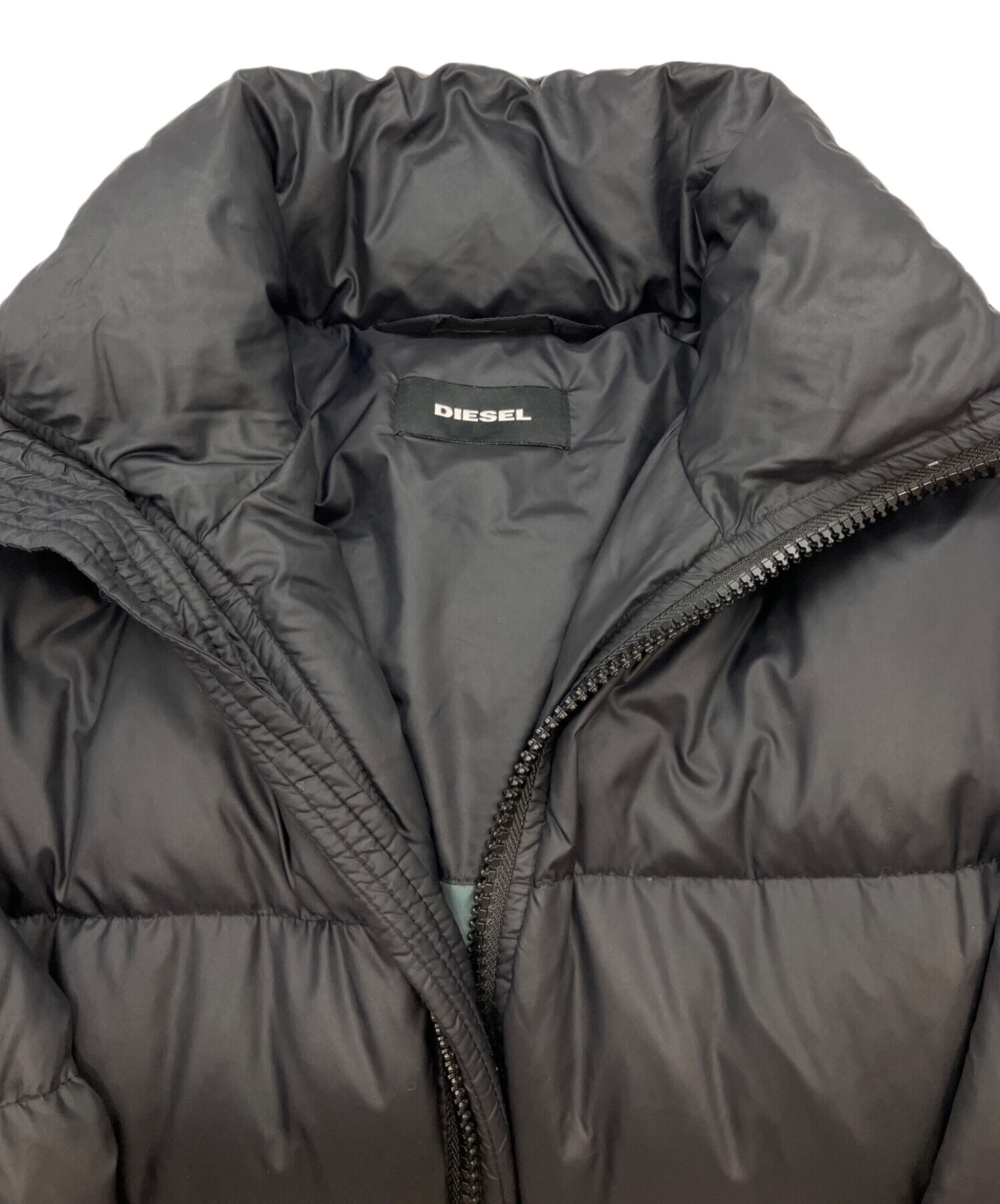 中古・古着通販】DIESEL (ディーゼル) ダウンジャケット ブラック