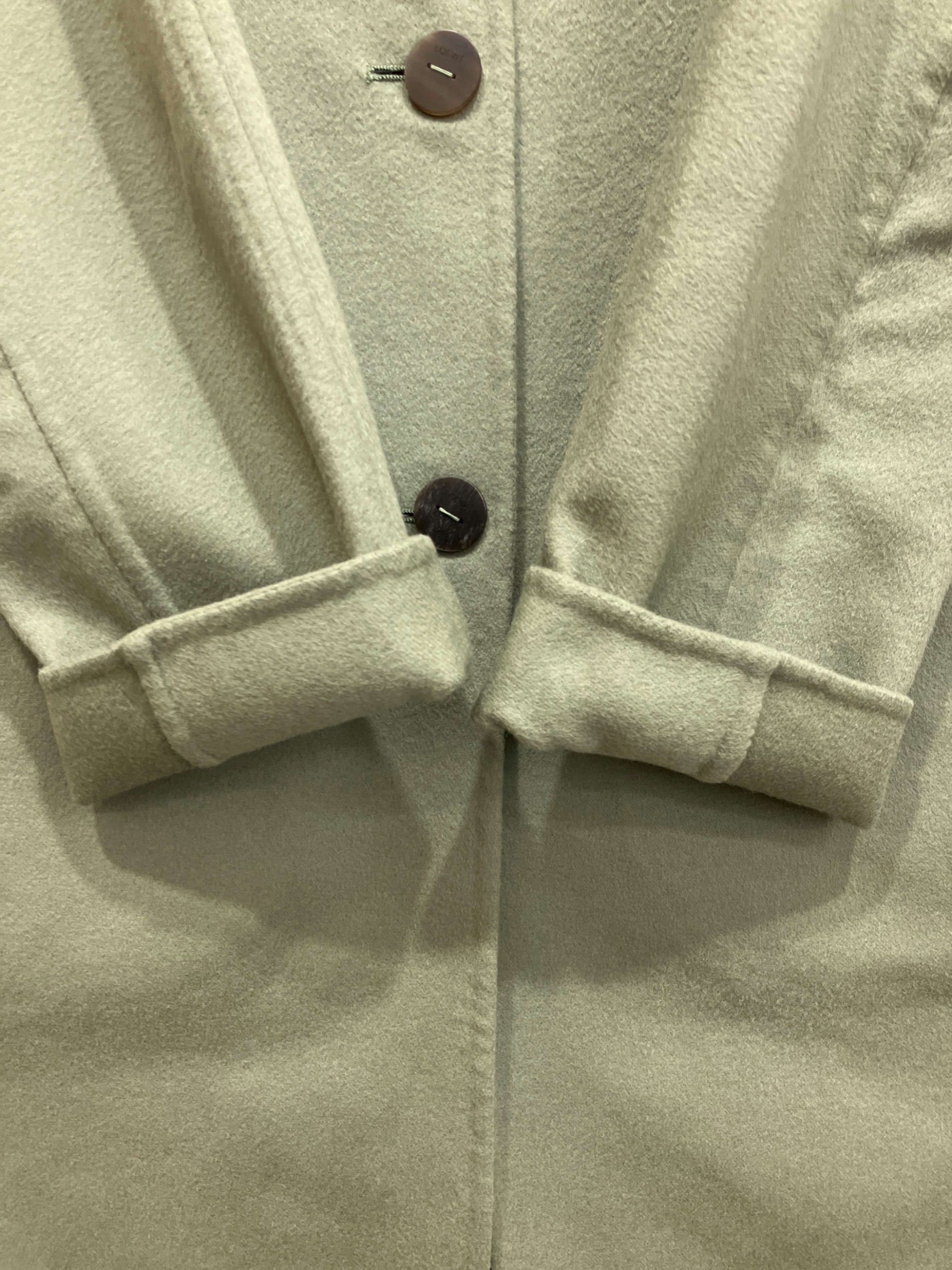 中古・古着通販】LOEWE (ロエベ) アナグラム釦 ウール＆カシミヤ