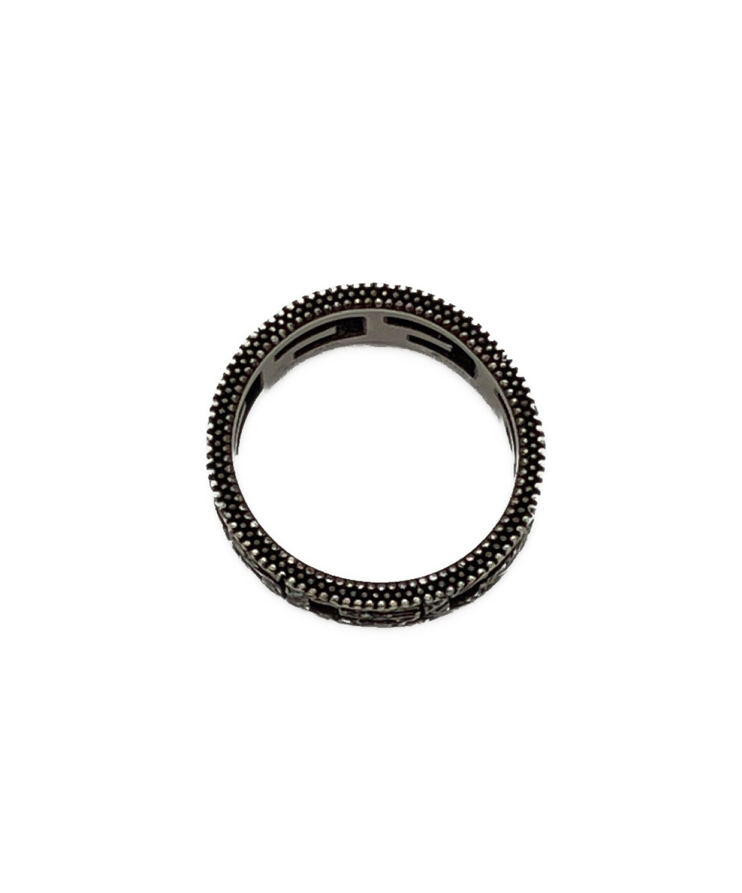 中古・古着通販】GUCCI (グッチ) スクエアG リング シルバー サイズ:18