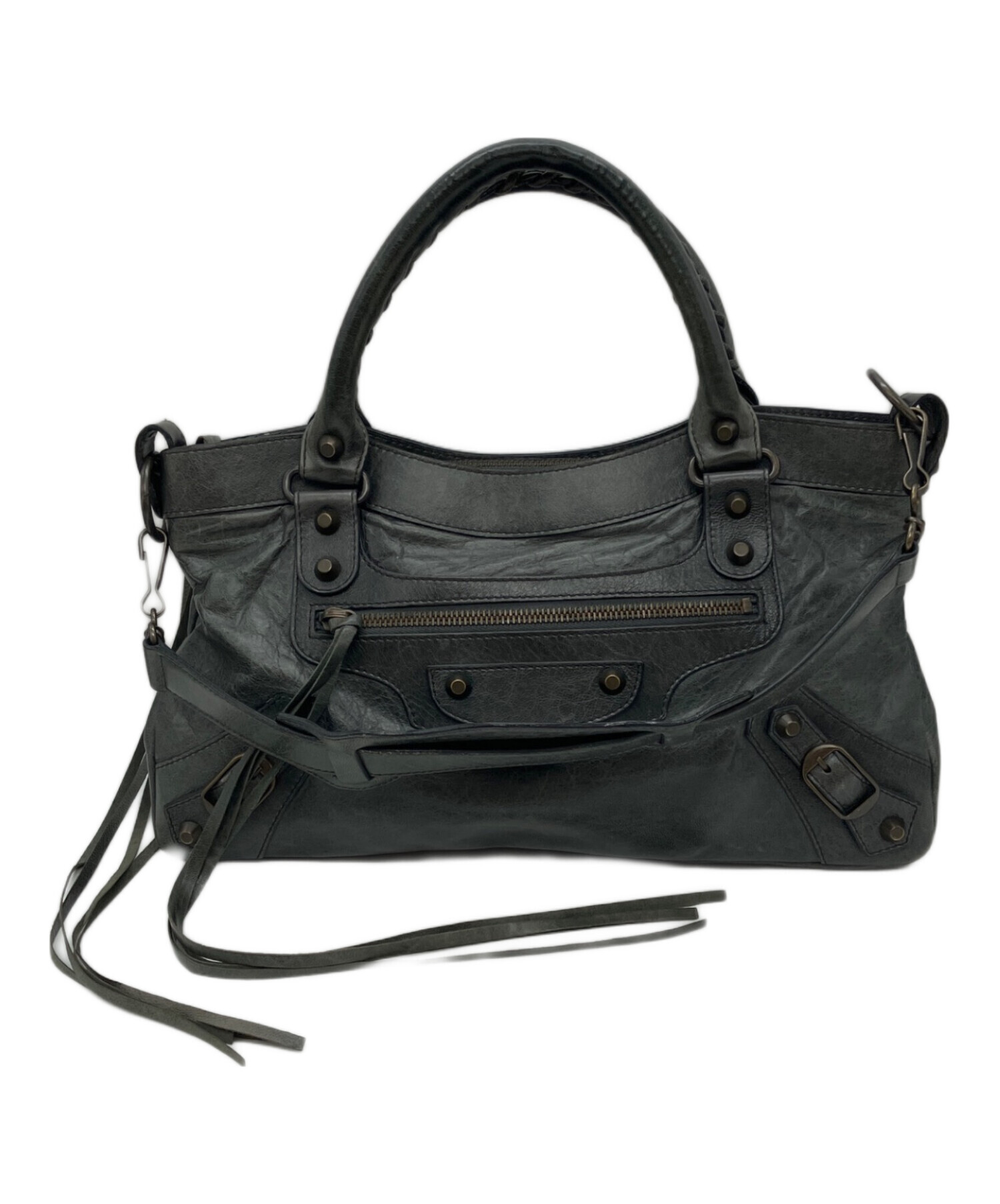 し*ま様 週末限定価格　BALENCIAGA　バレンシアガ　2way　バッグ 中古・古着通販】BALENCIAGA (バレンシアガ) ザ・ファースト シティ
